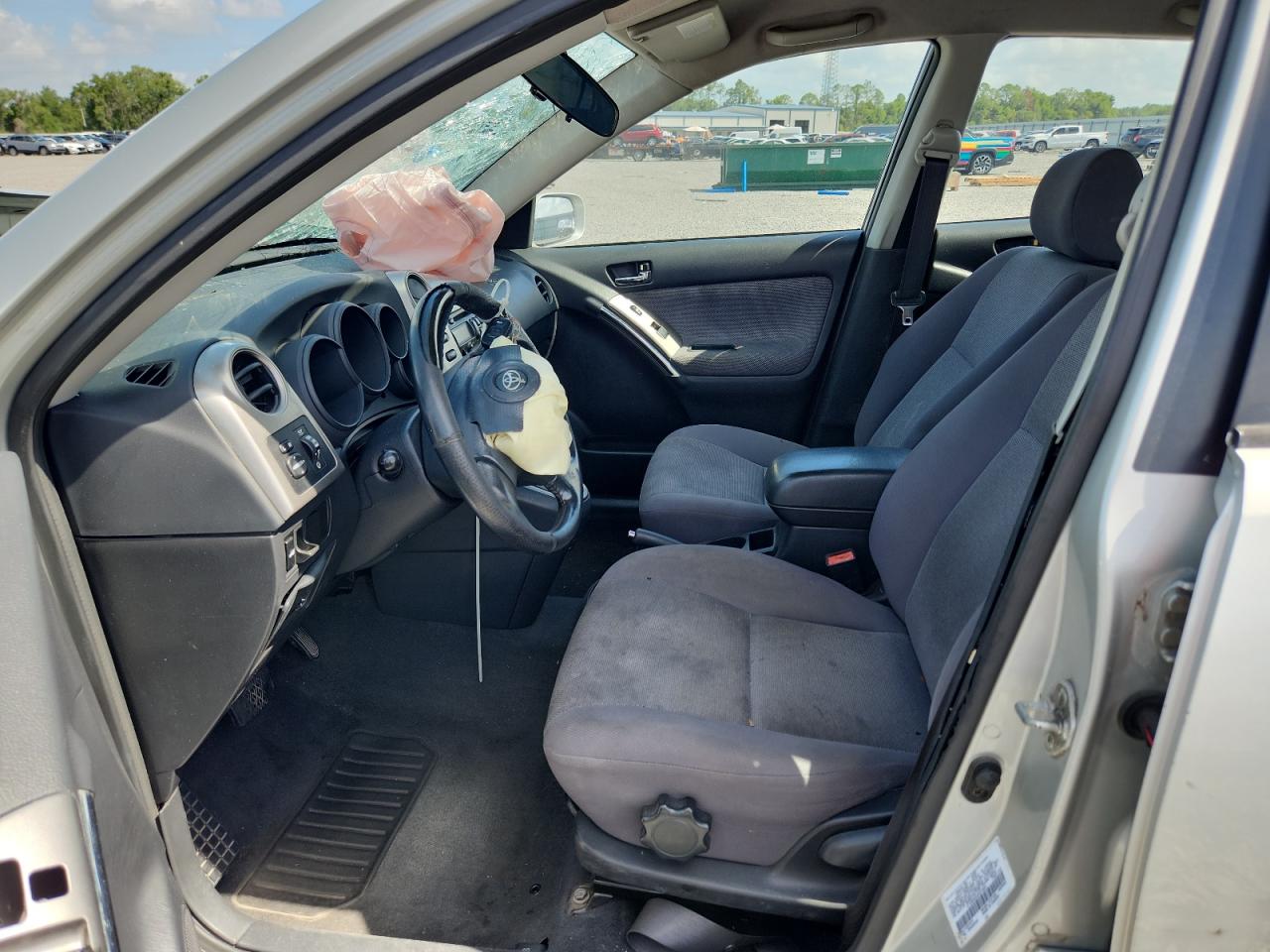 2003 Toyota Corolla Matrix Xr Silver vin: 2T1KR32E23C016591