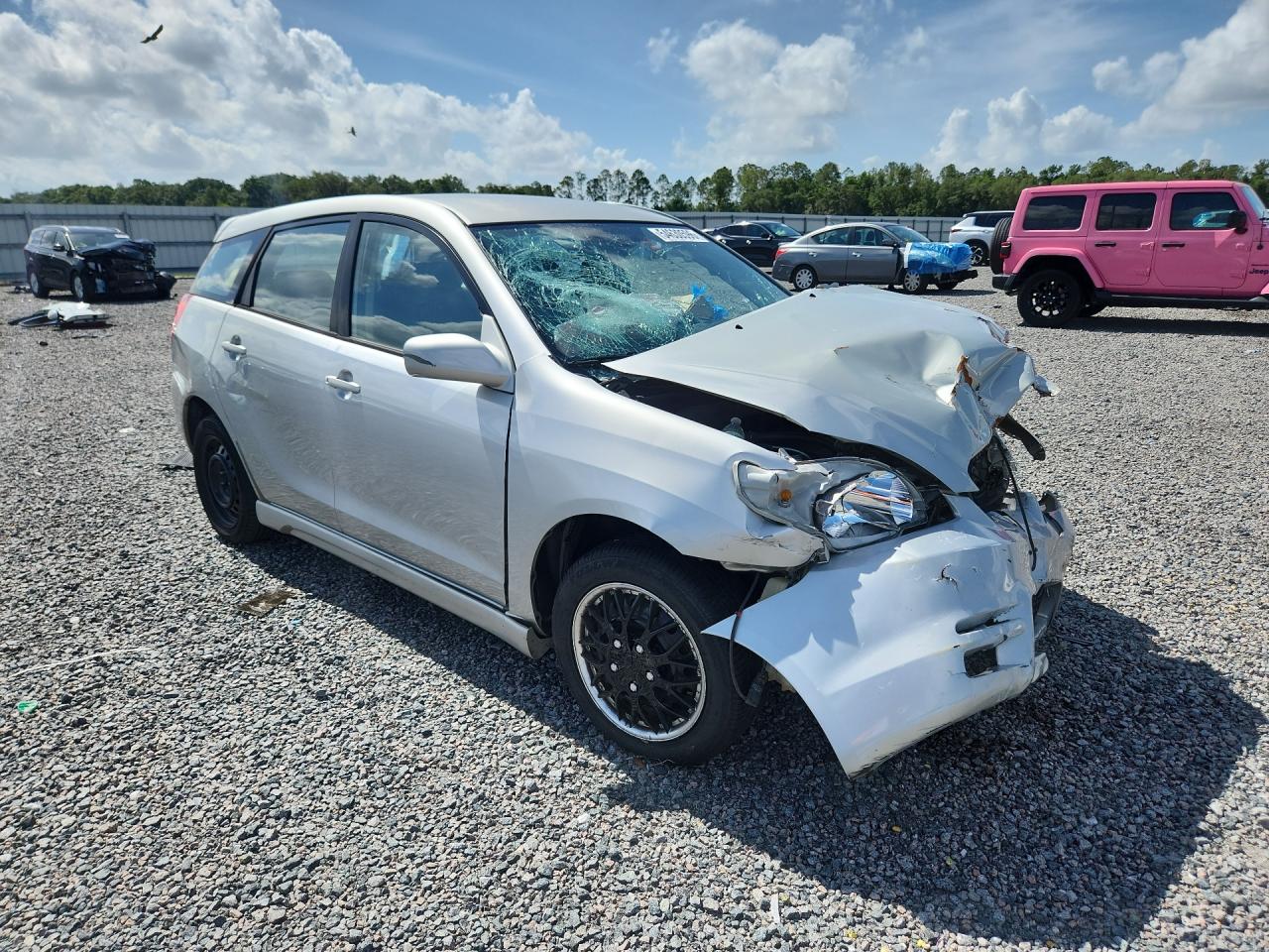 2003 Toyota Corolla Matrix Xr Silver vin: 2T1KR32E23C016591