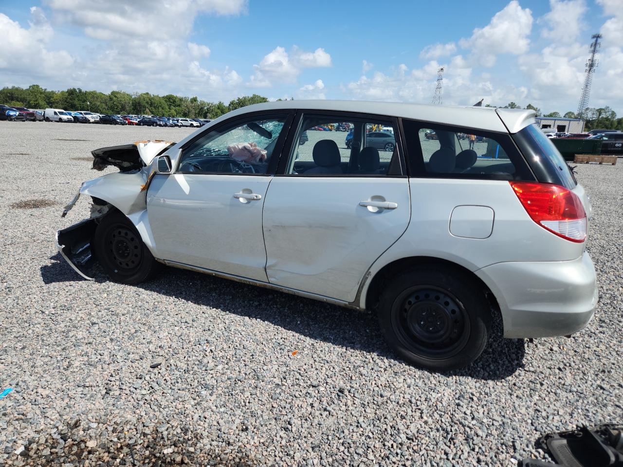 2003 Toyota Corolla Matrix Xr Silver vin: 2T1KR32E23C016591