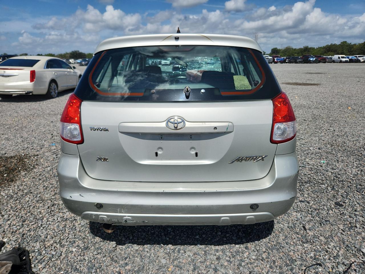 2003 Toyota Corolla Matrix Xr Silver vin: 2T1KR32E23C016591
