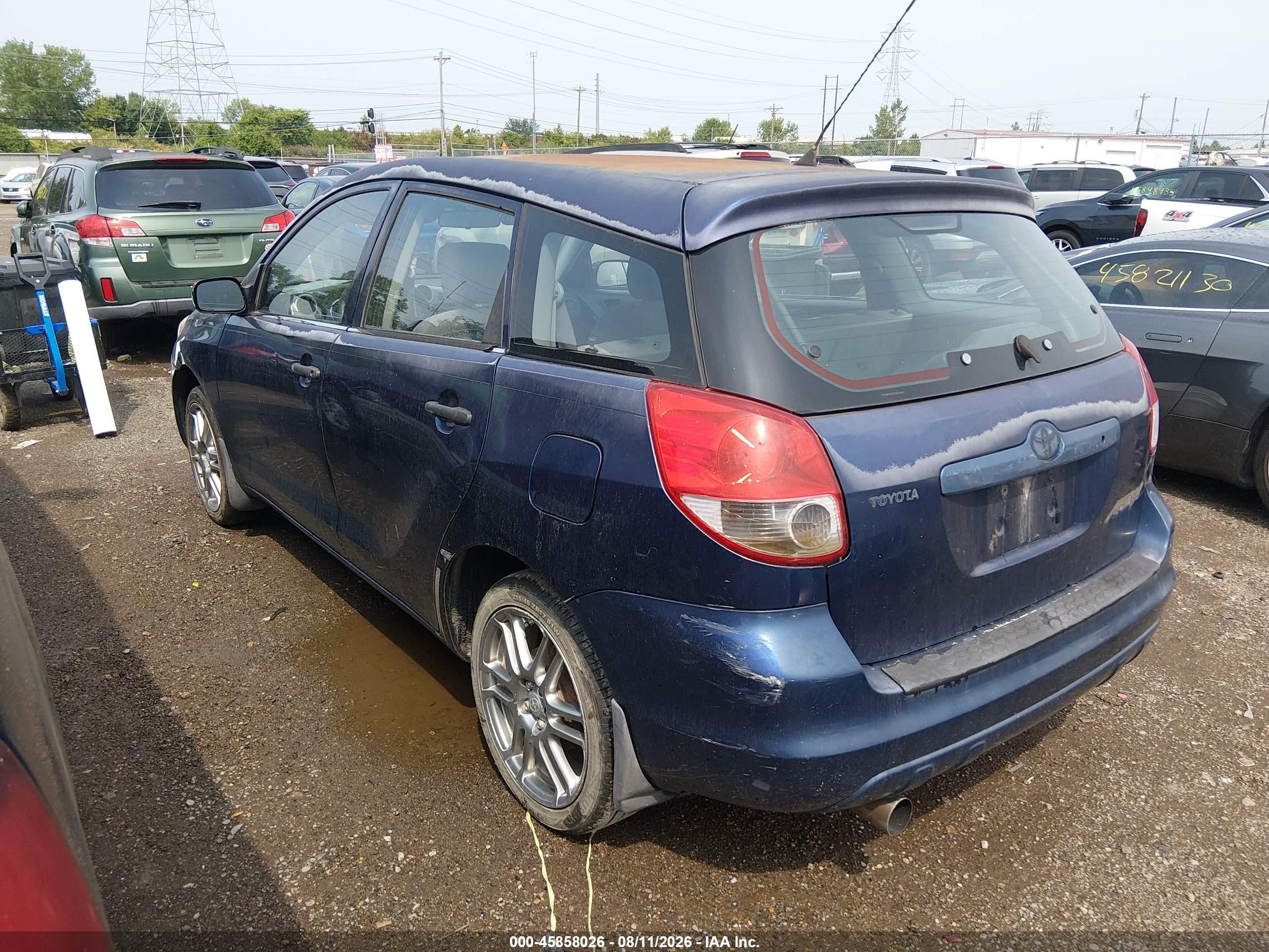 2003 Toyota Matrix Standard Blue vin: 2T1KR32E23C020060