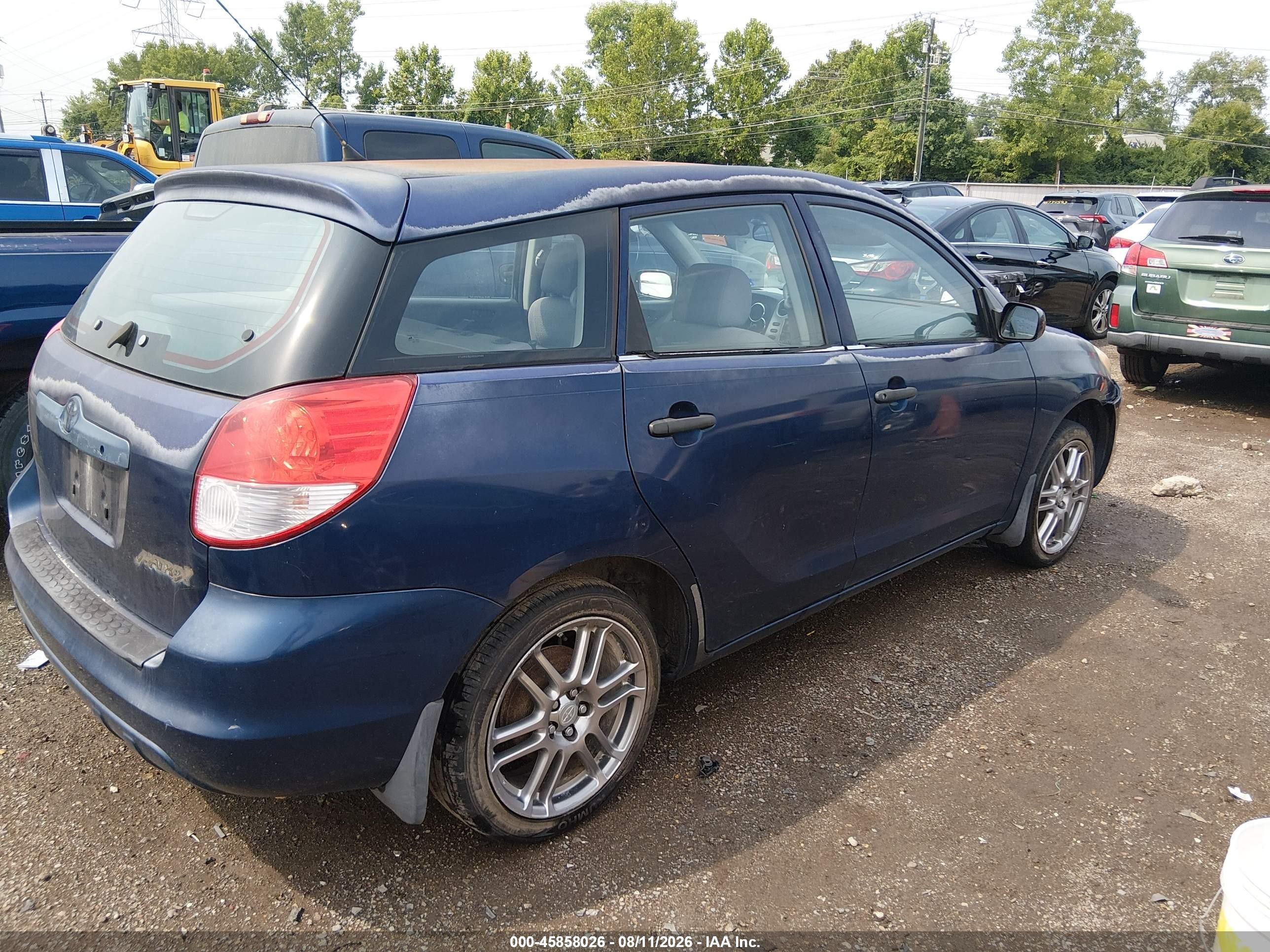 2003 Toyota Matrix Standard Blue vin: 2T1KR32E23C020060