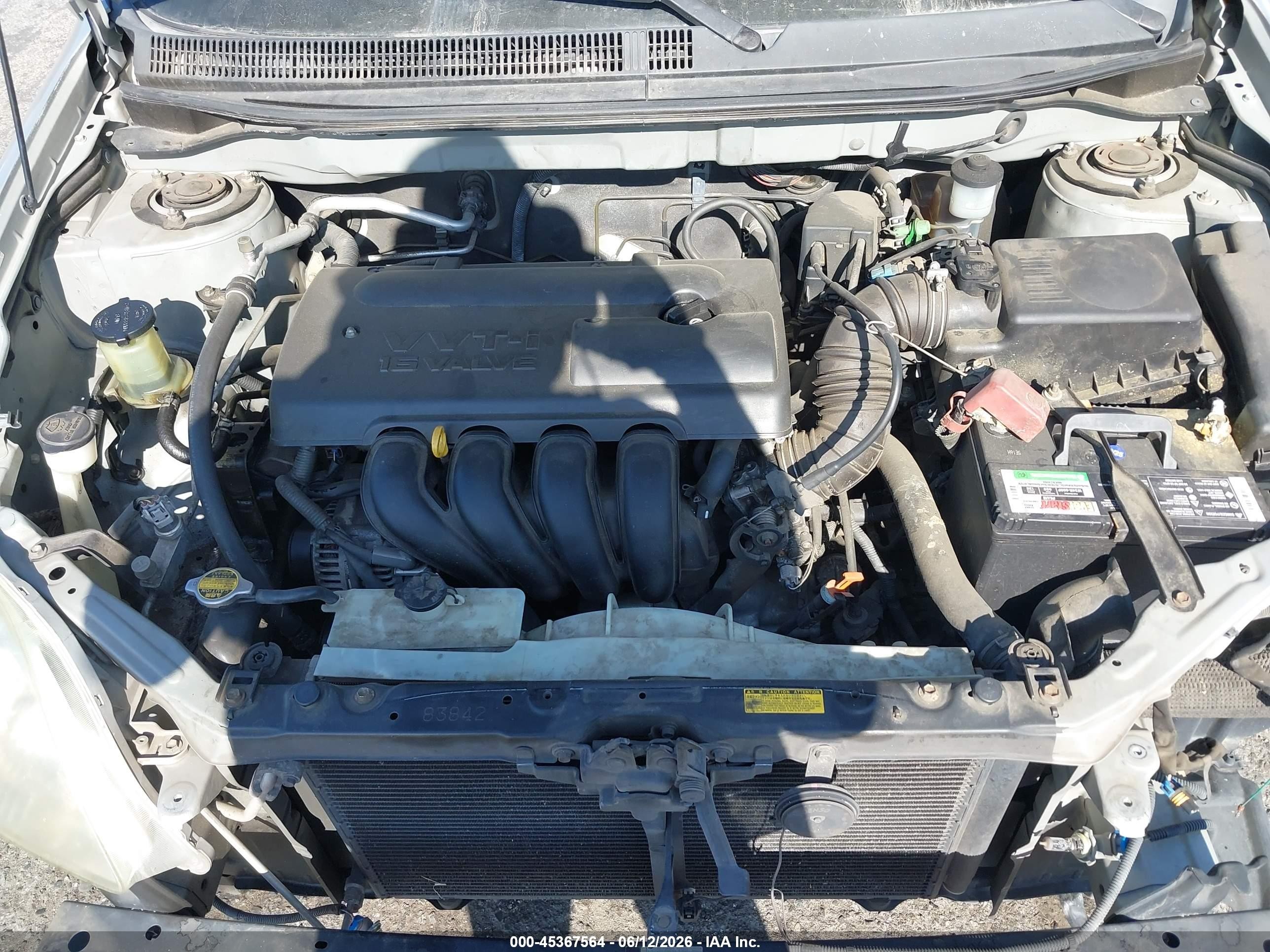 2003 Toyota Matrix Xr Серебряный vin: 2T1KR32E23C028630