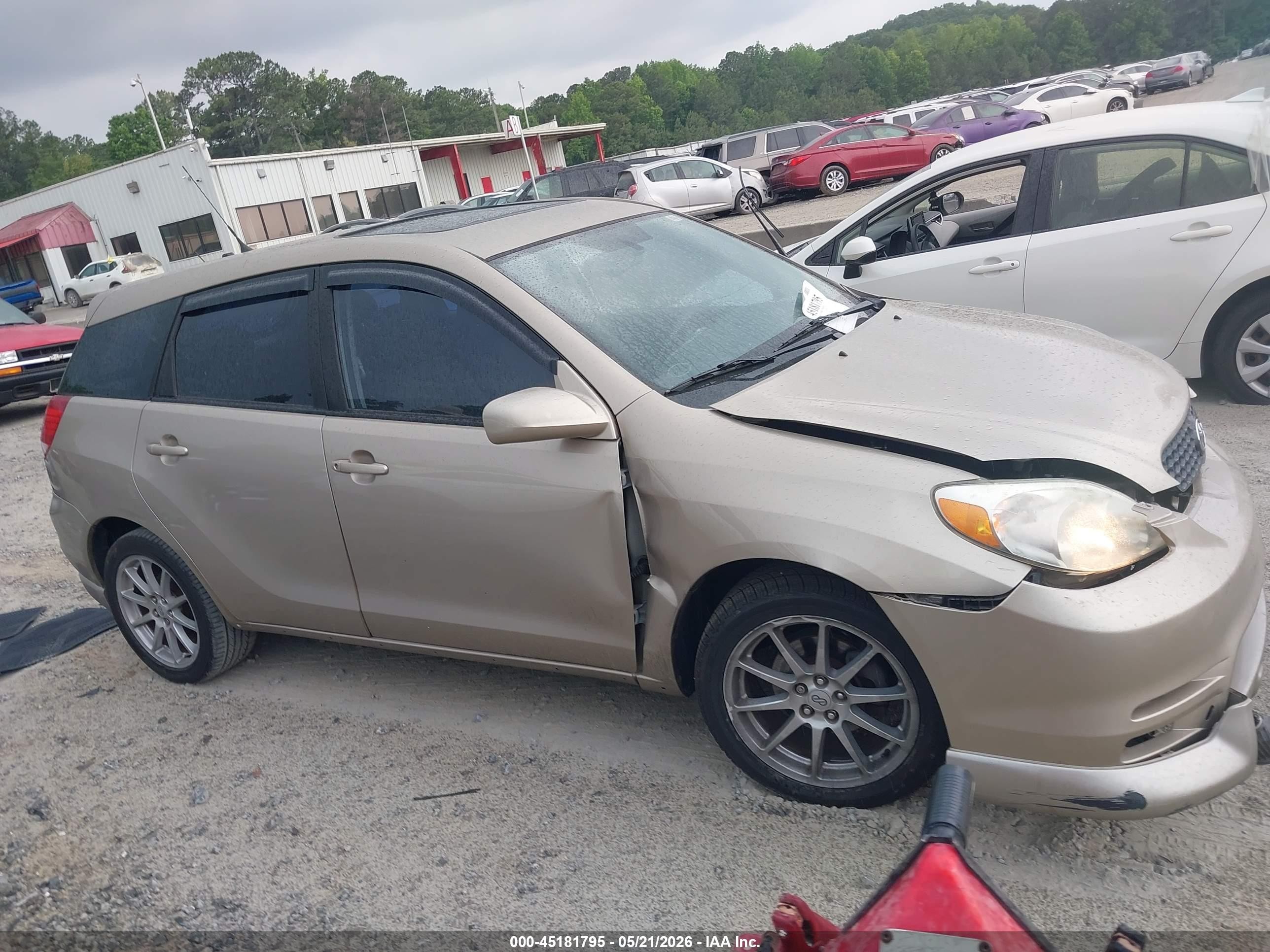 2003 Toyota Matrix Xr Gold vin: 2T1KR32E23C040700