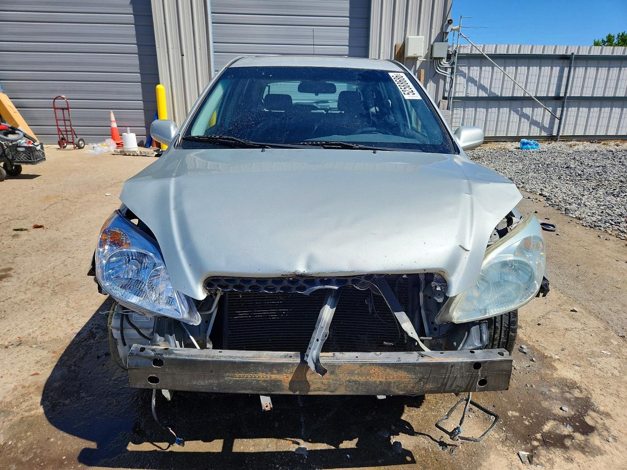 2003 Toyota Corolla Matrix Xr Silver vin: 2T1KR32E23C066522