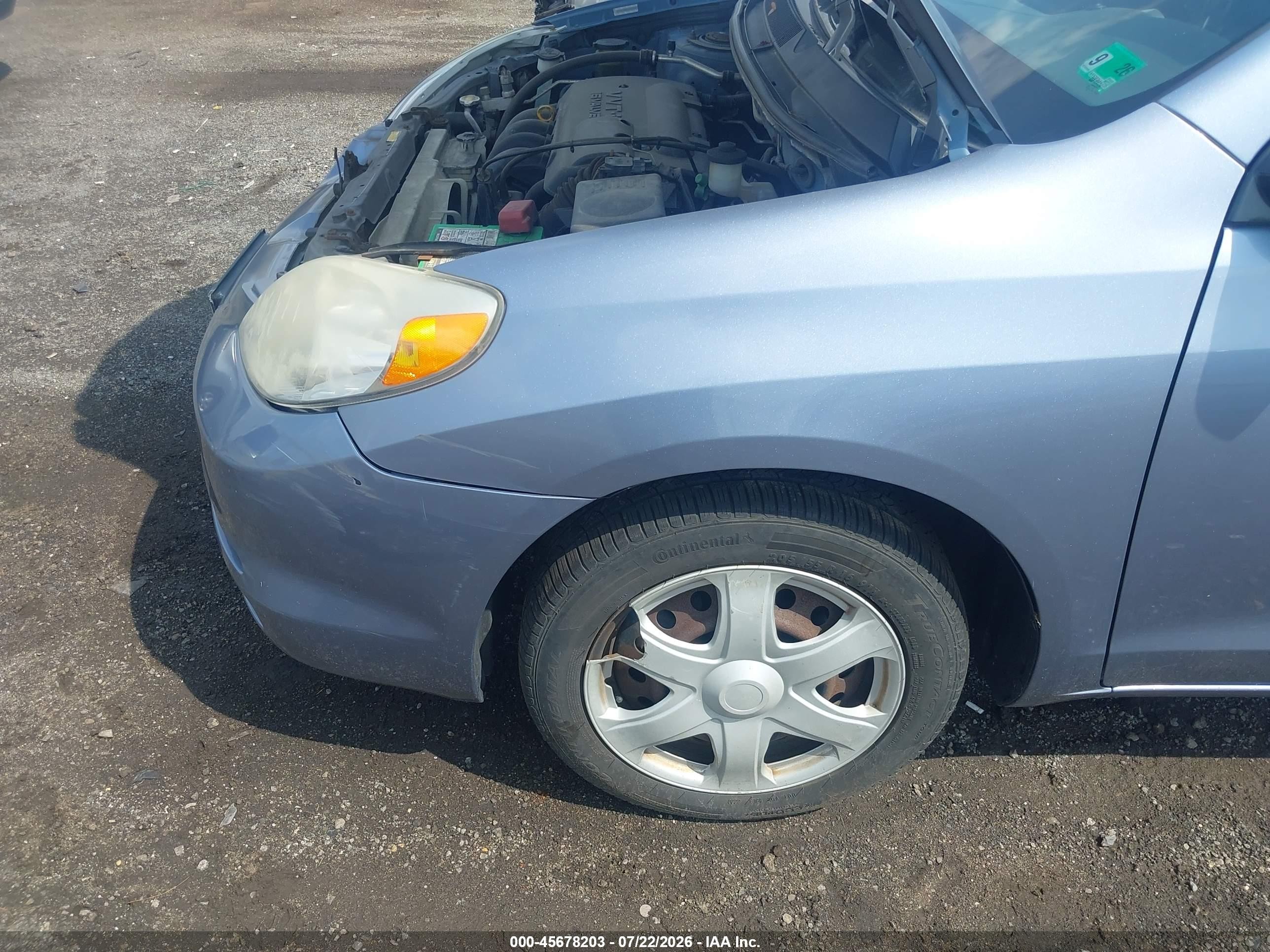 2003 Toyota Matrix Standard Blue vin: 2T1KR32E23C073454