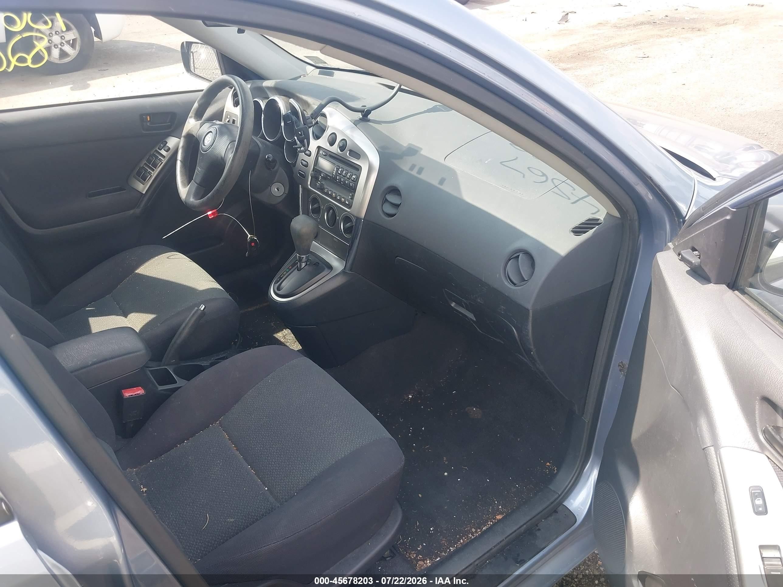 2003 Toyota Matrix Standard Blue vin: 2T1KR32E23C073454