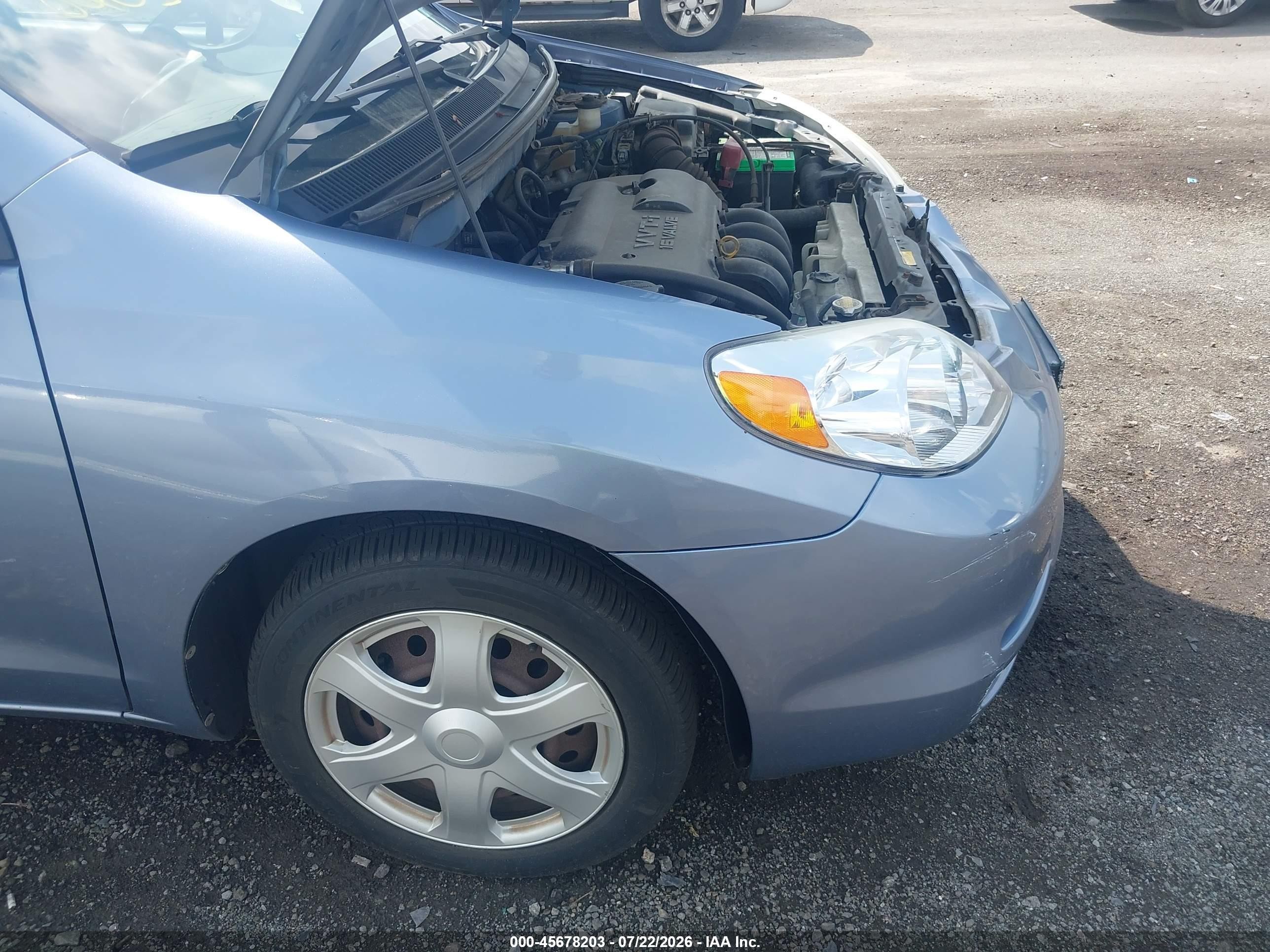 2003 Toyota Matrix Standard Blue vin: 2T1KR32E23C073454