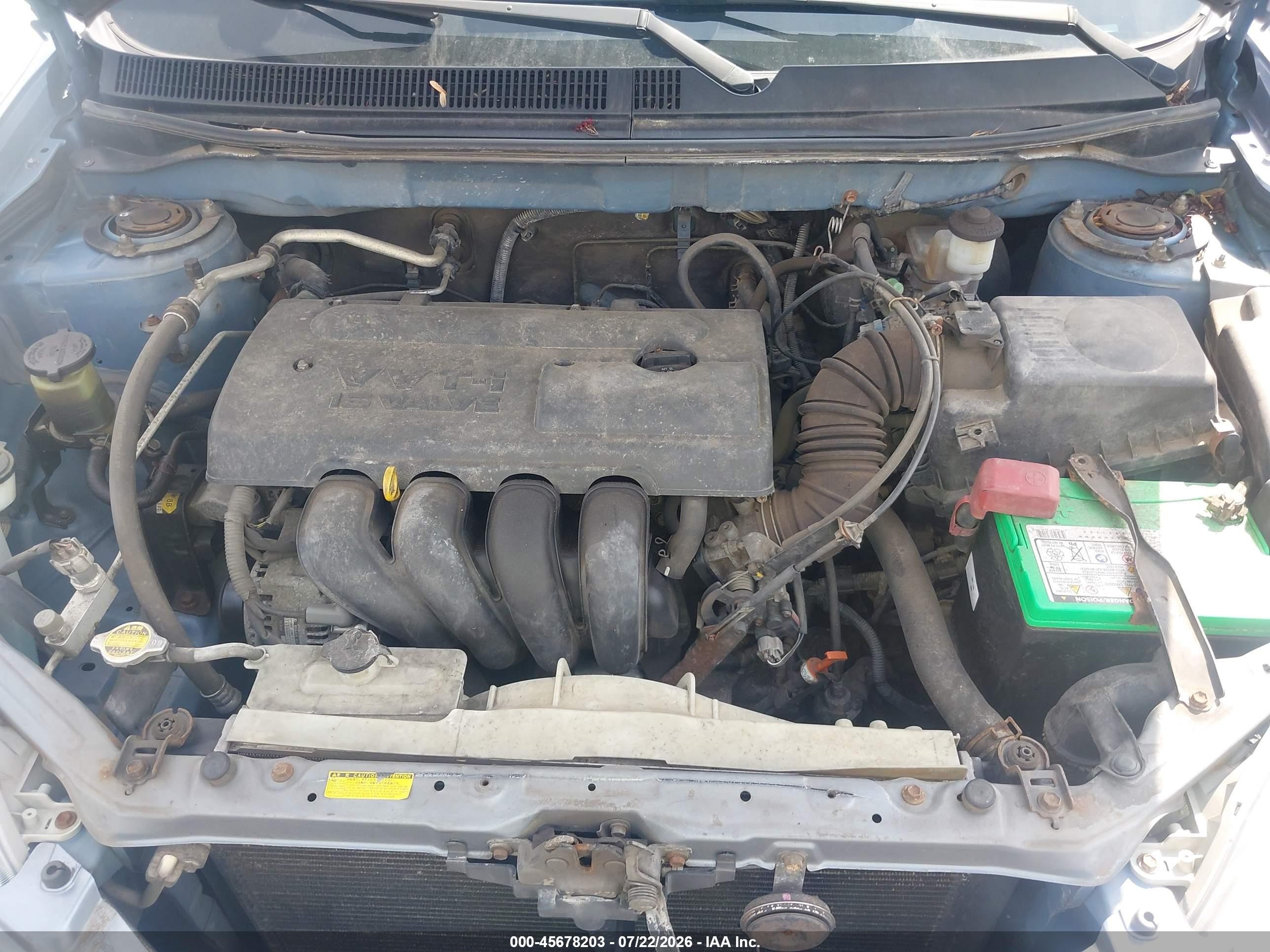 2003 Toyota Matrix Standard Blue vin: 2T1KR32E23C073454