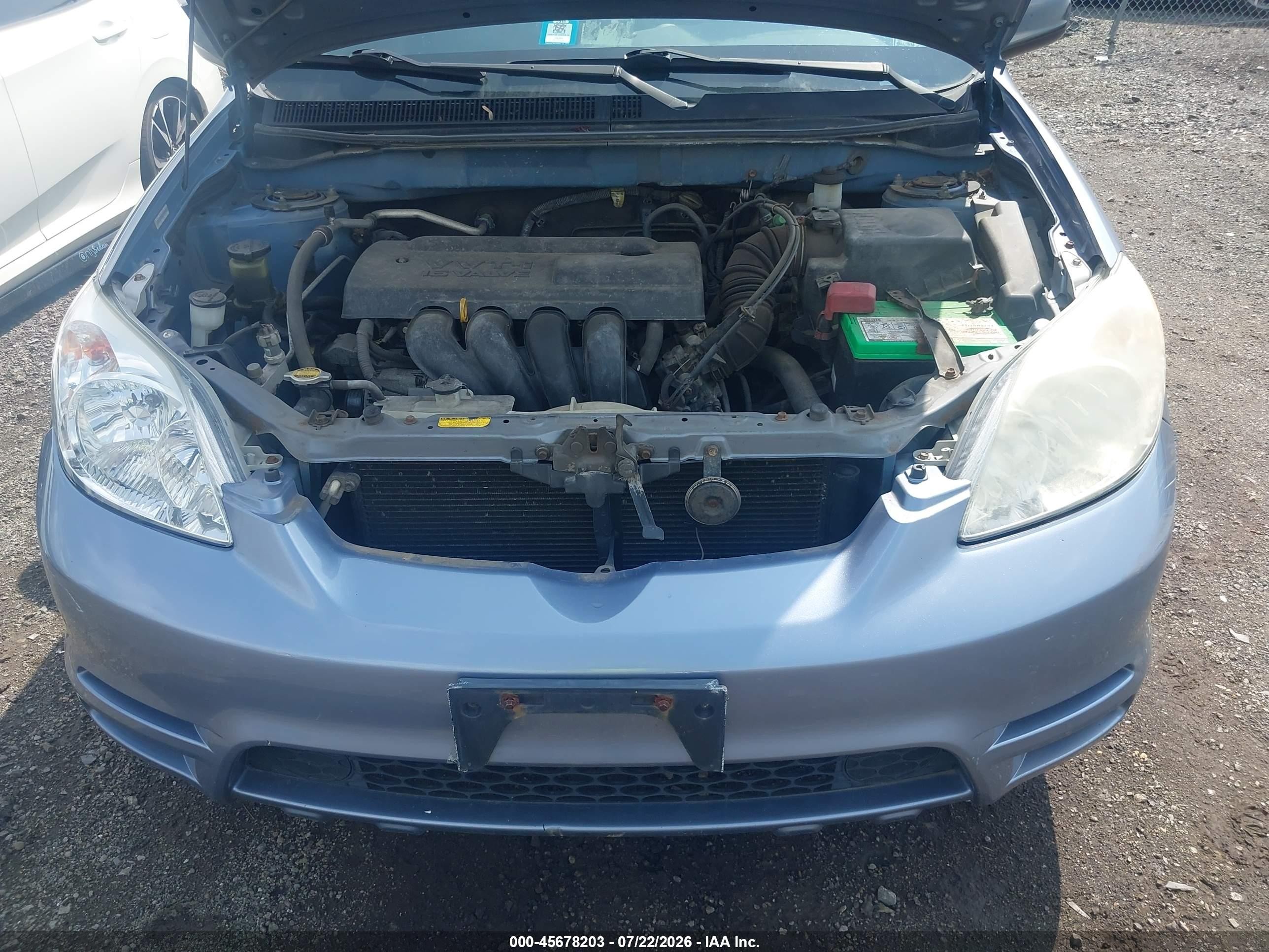 2003 Toyota Matrix Standard Blue vin: 2T1KR32E23C073454