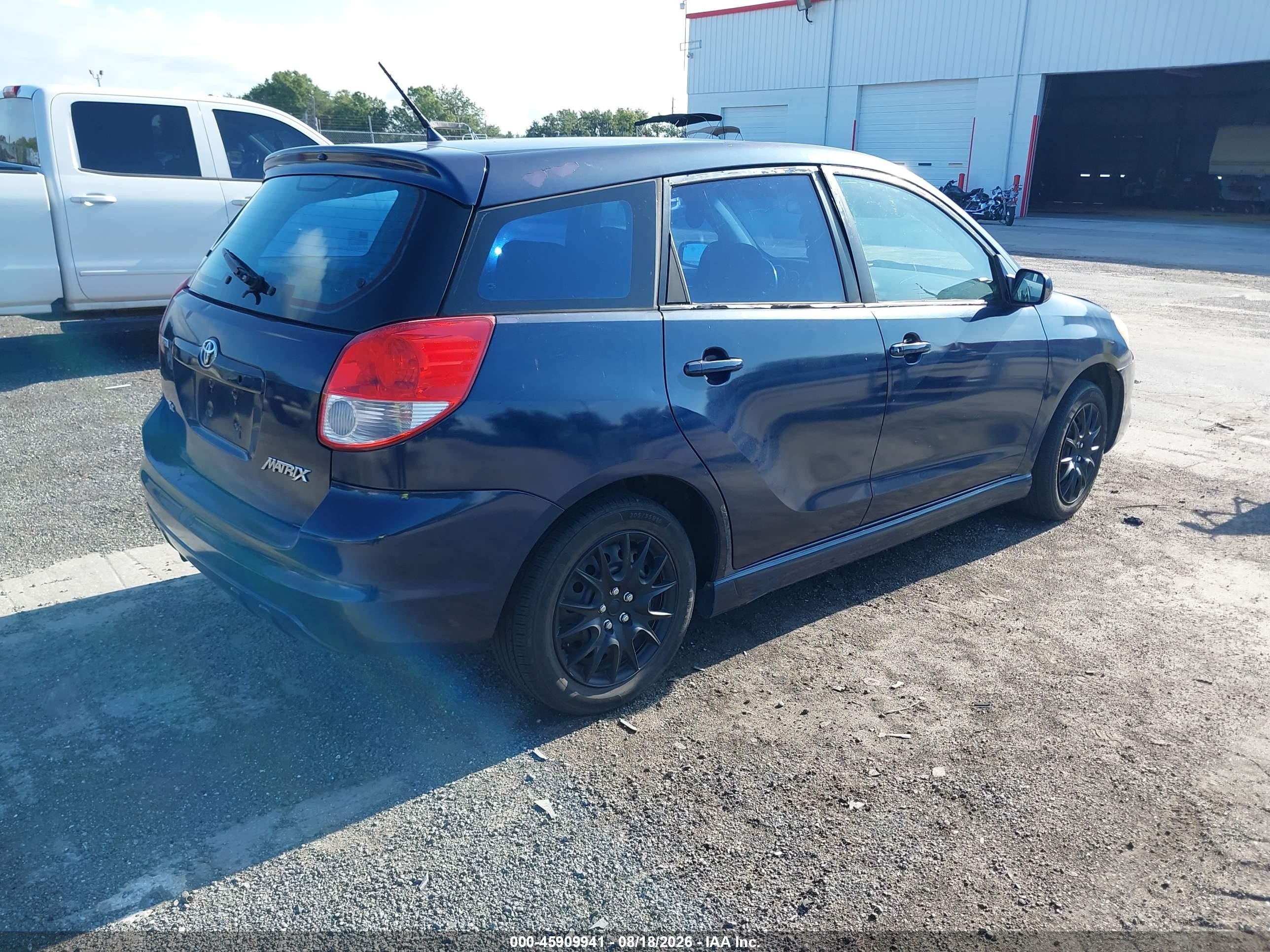 2003 Toyota Matrix Xr Синий vin: 2T1KR32E23C073826