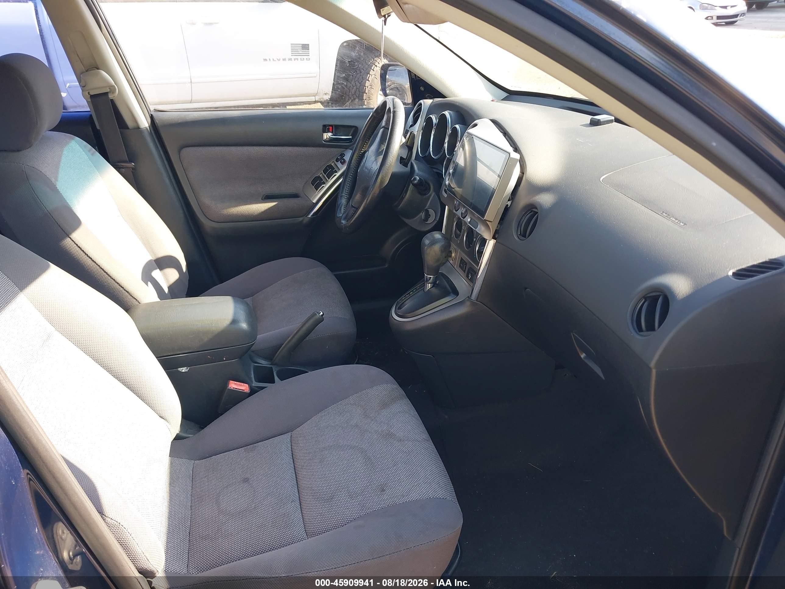 2003 Toyota Matrix Xr Синий vin: 2T1KR32E23C073826