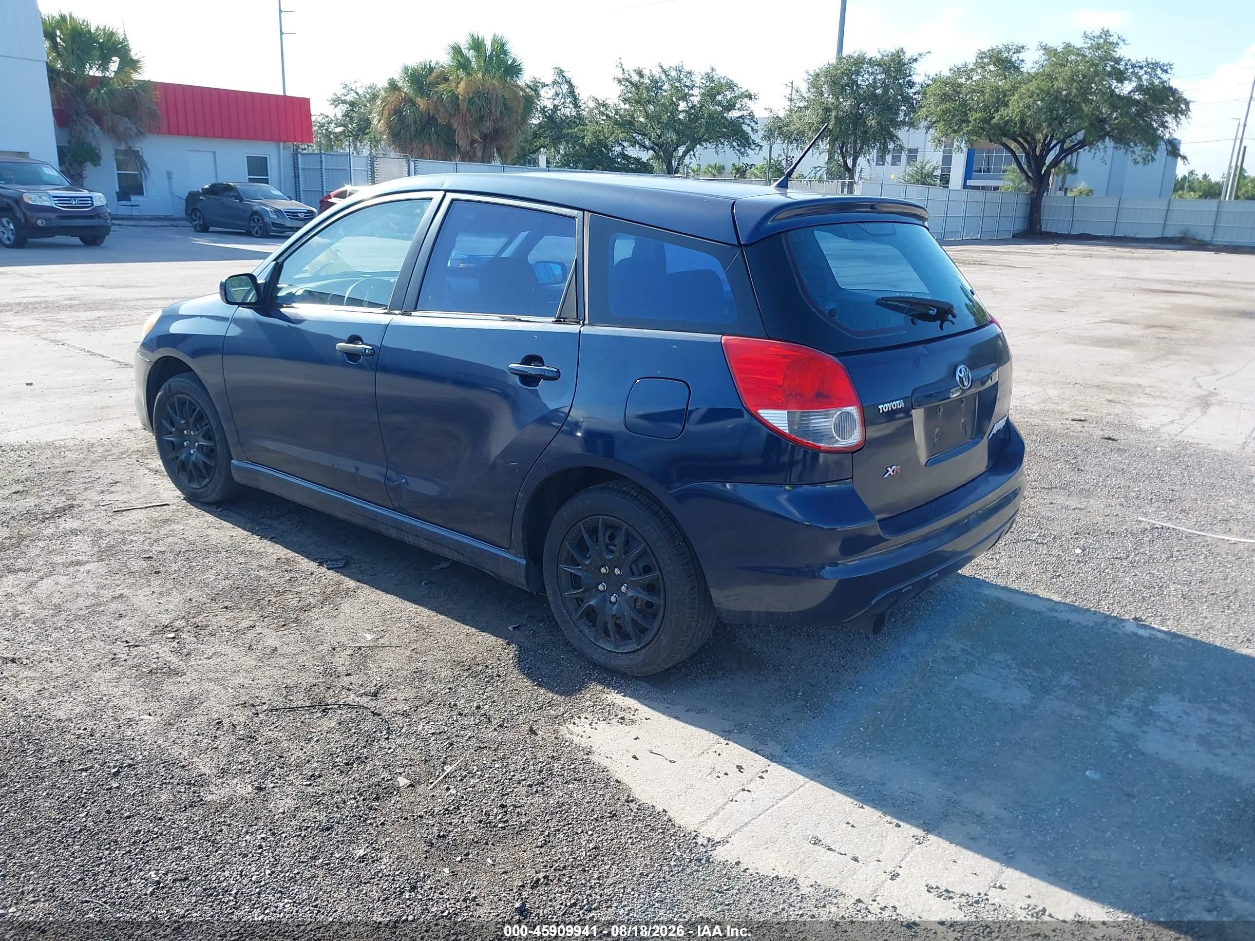 2003 Toyota Matrix Xr Синий vin: 2T1KR32E23C073826