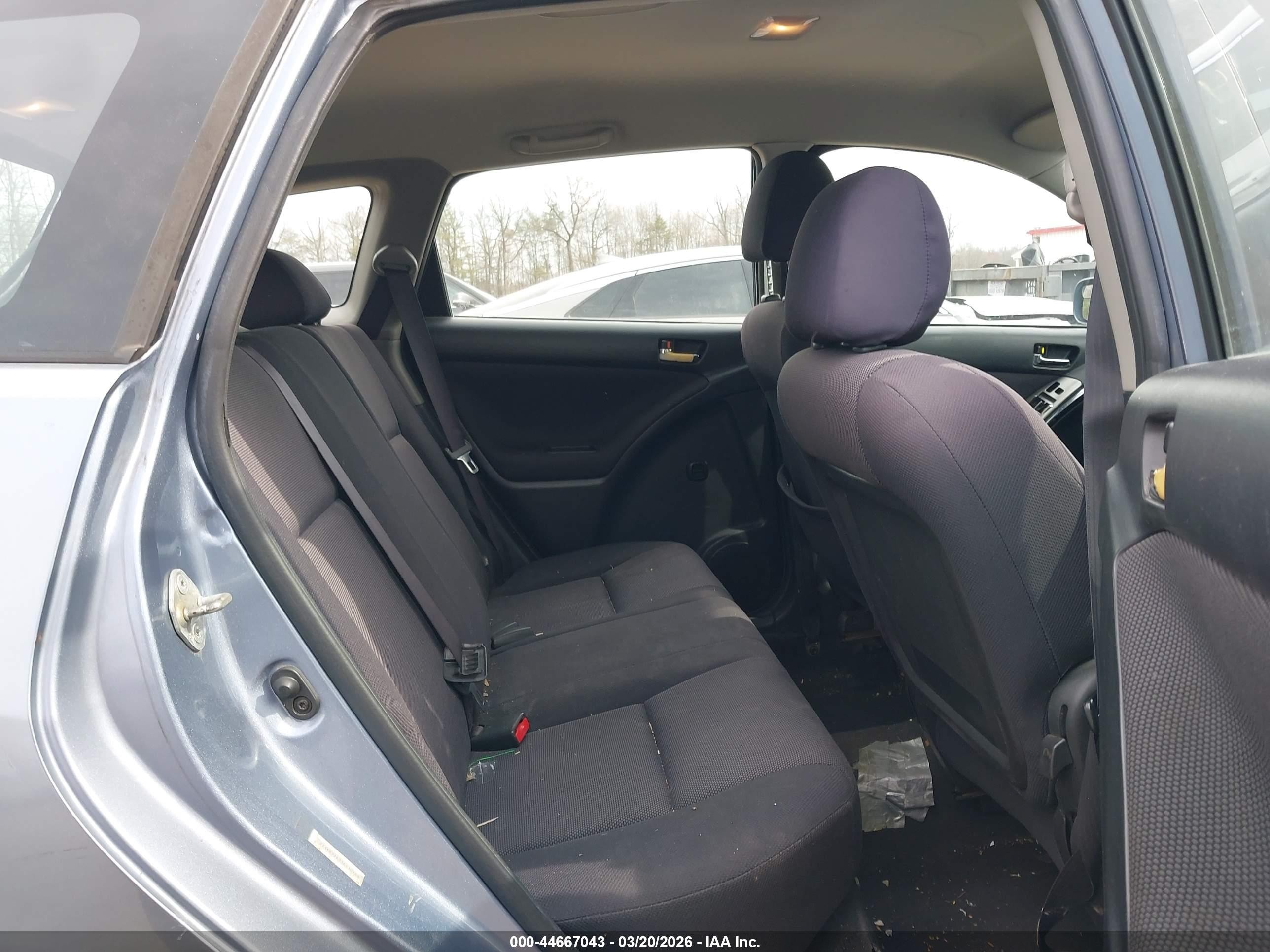 2003 Toyota Matrix Xr Синий vin: 2T1KR32E23C110700