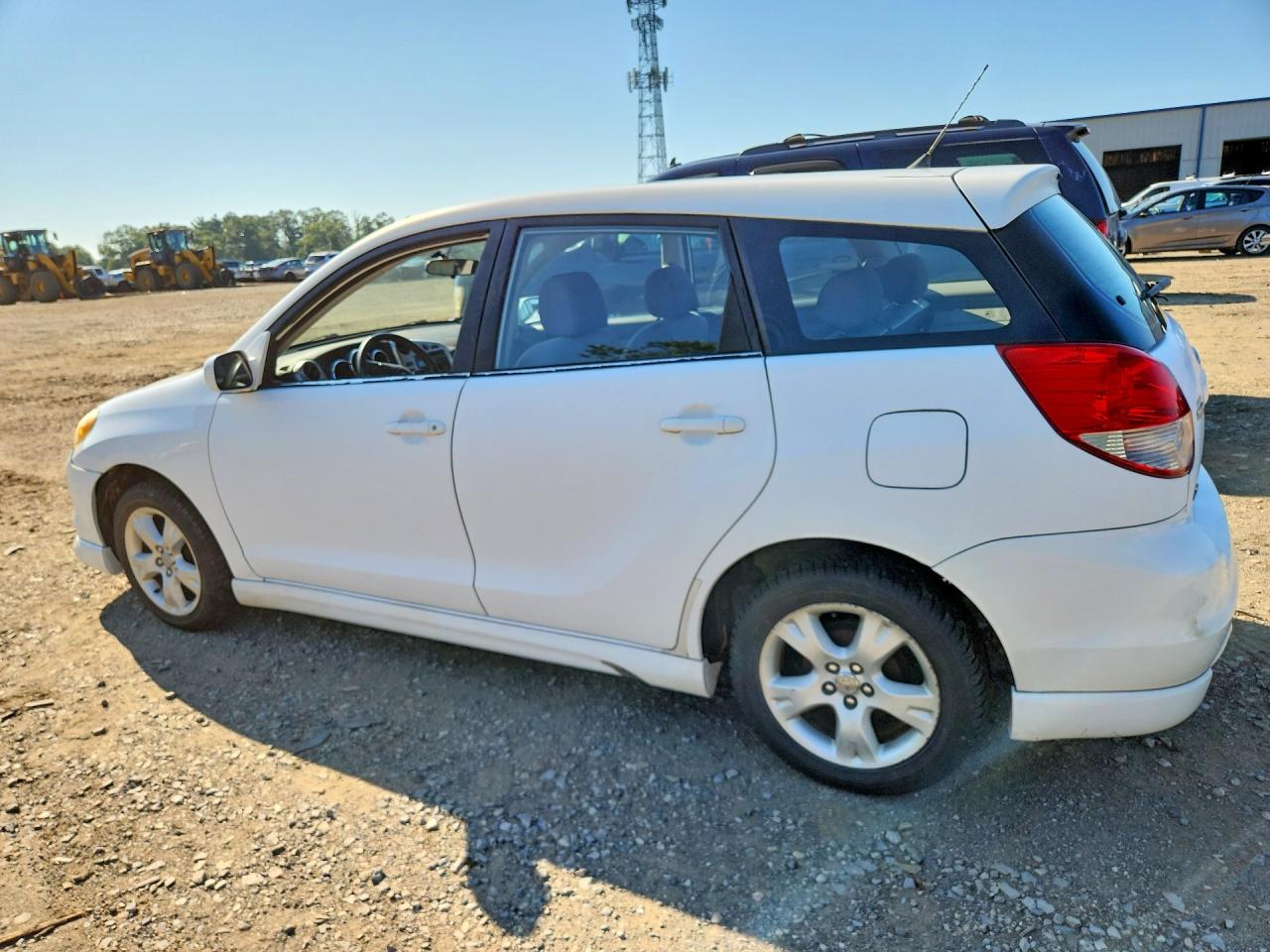2003 Toyota Matrix Xr White vin: 2T1KR32E23C127271