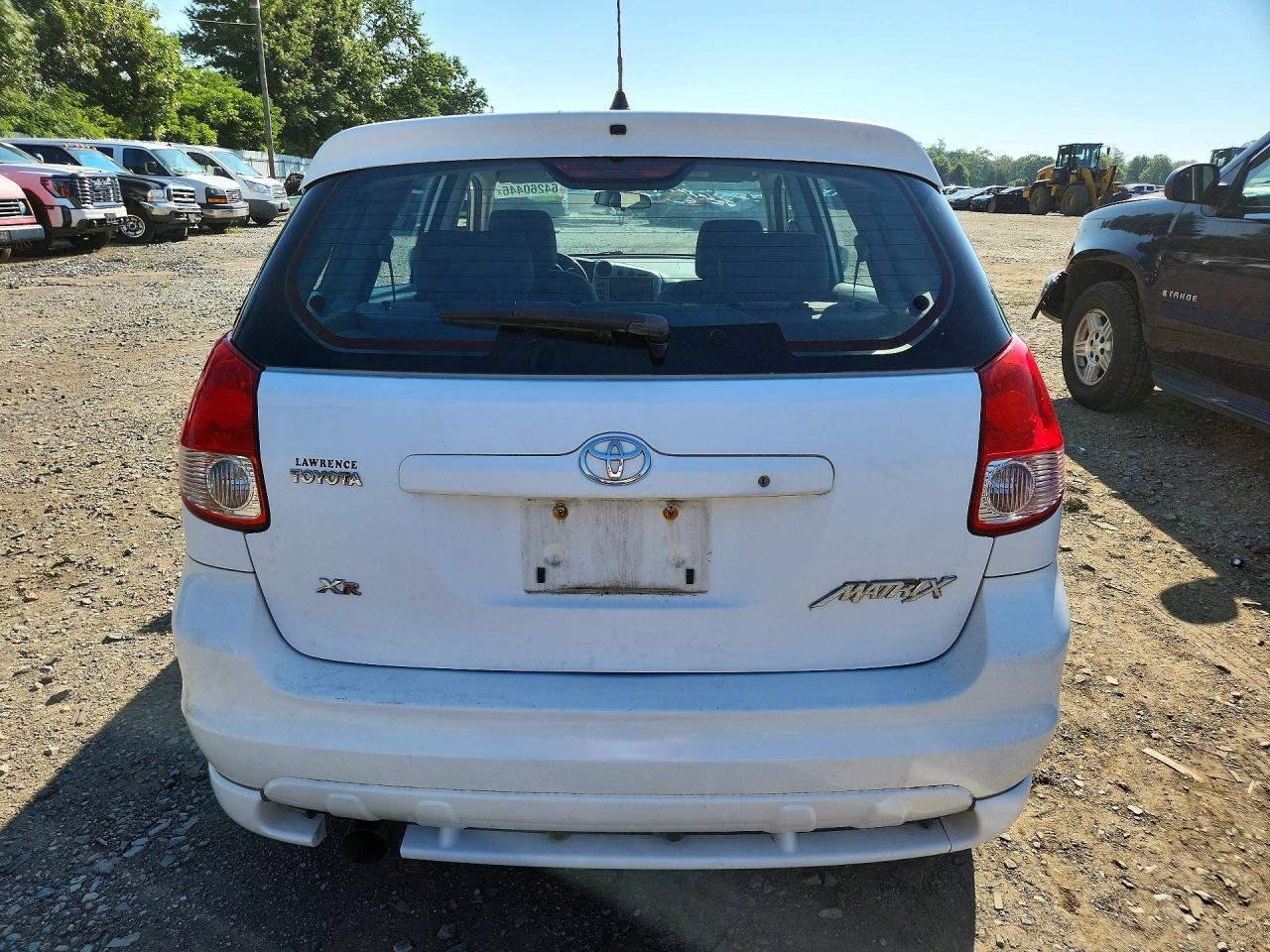 2003 Toyota Matrix Xr White vin: 2T1KR32E23C127271