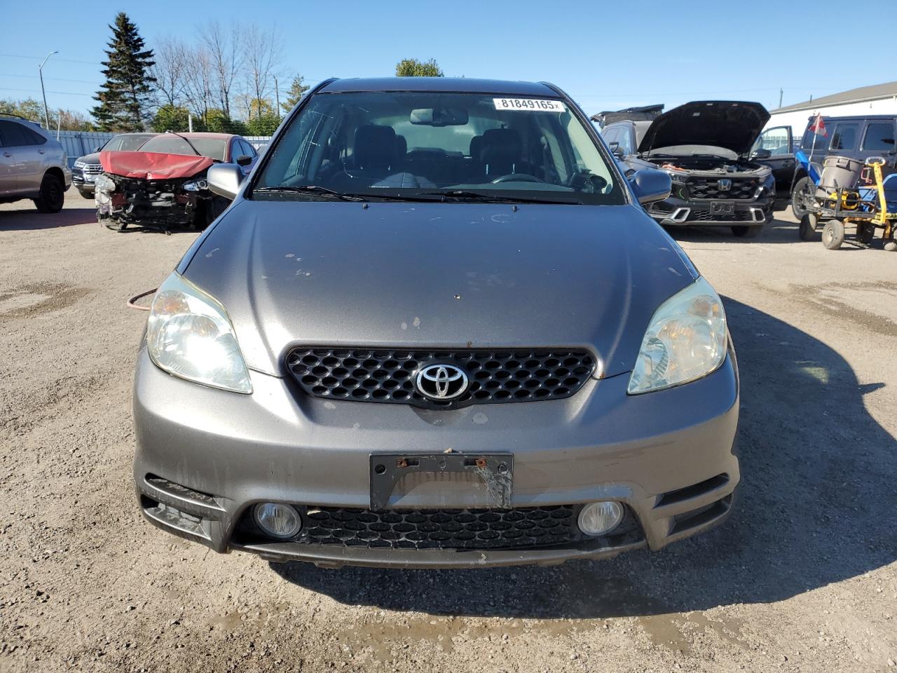 2004 Toyota Corolla Matrix Xr Серый vin: 2T1KR32E24C786100