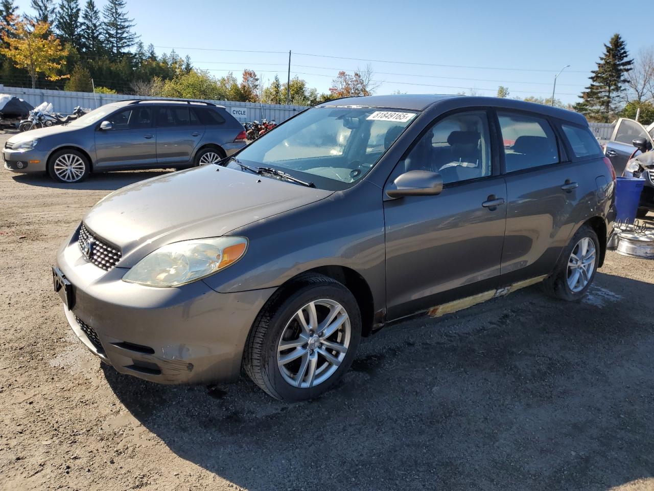 2004 Toyota Corolla Matrix Xr Gray vin: 2T1KR32E24C786100