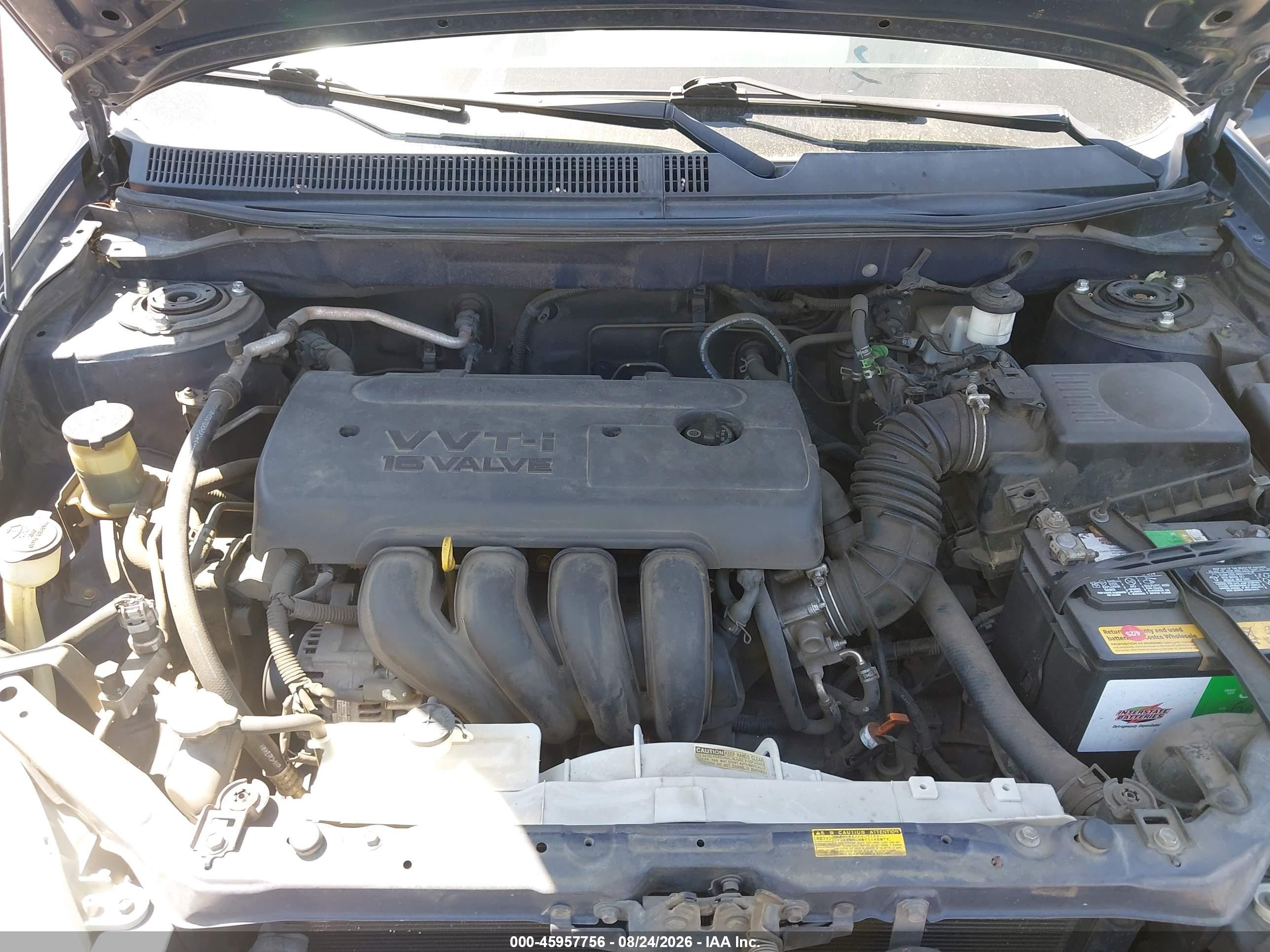 2005 Toyota Matrix   Blue vin: 2T1KR32E25C369206