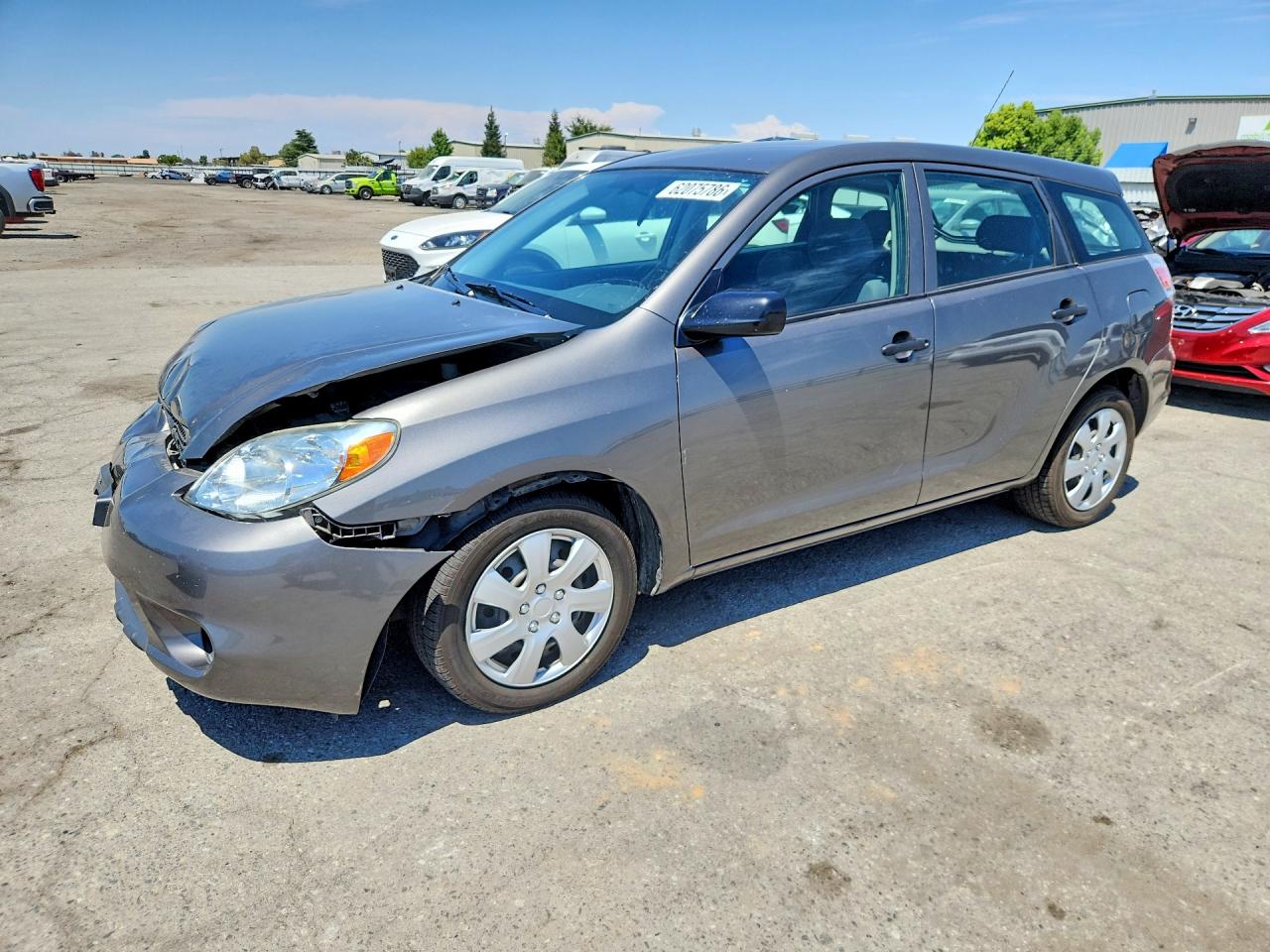 2005 Toyota Matrix Base Gray vin: 2T1KR32E25C393148