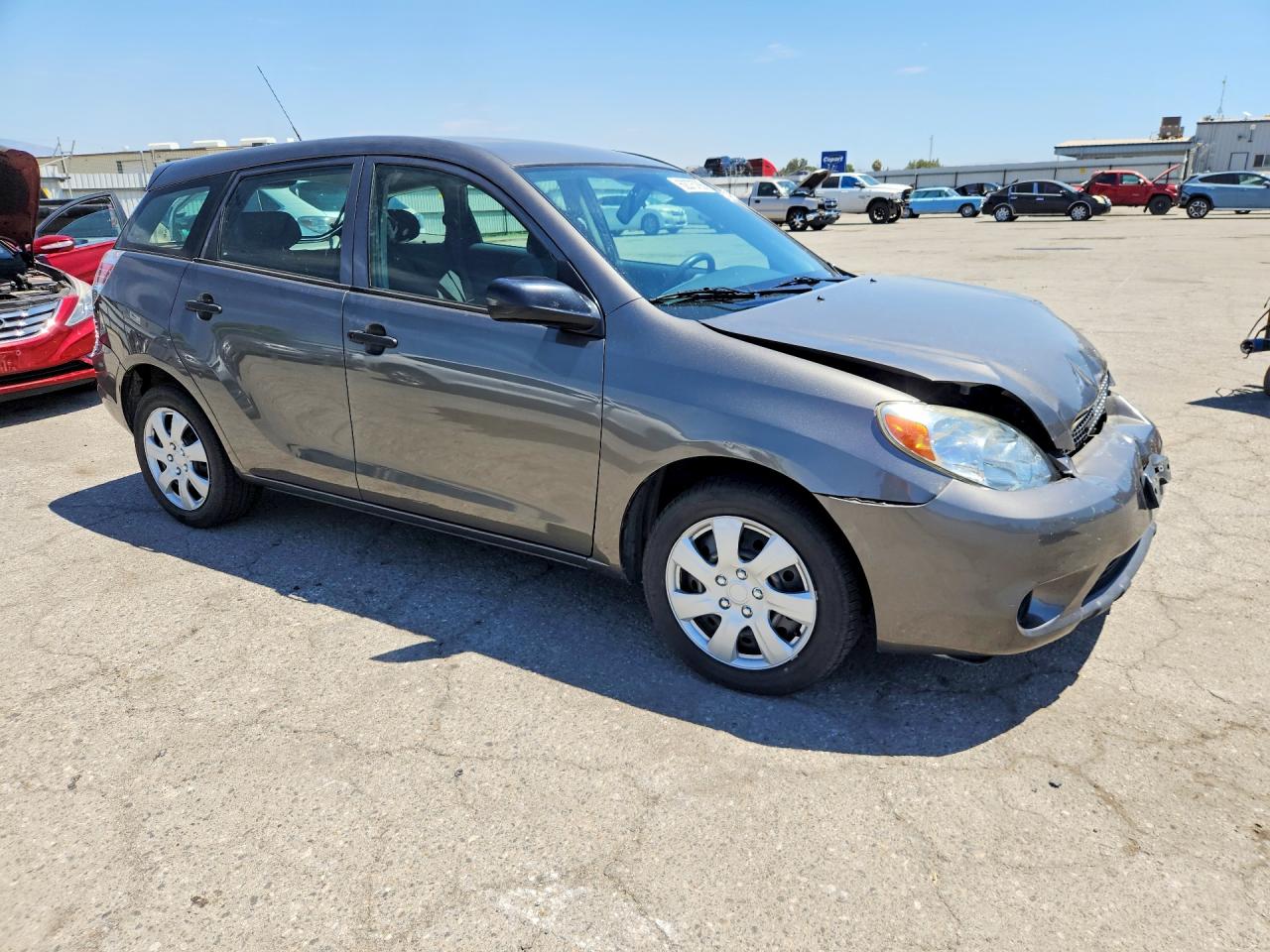 2005 Toyota Matrix Base Gray vin: 2T1KR32E25C393148