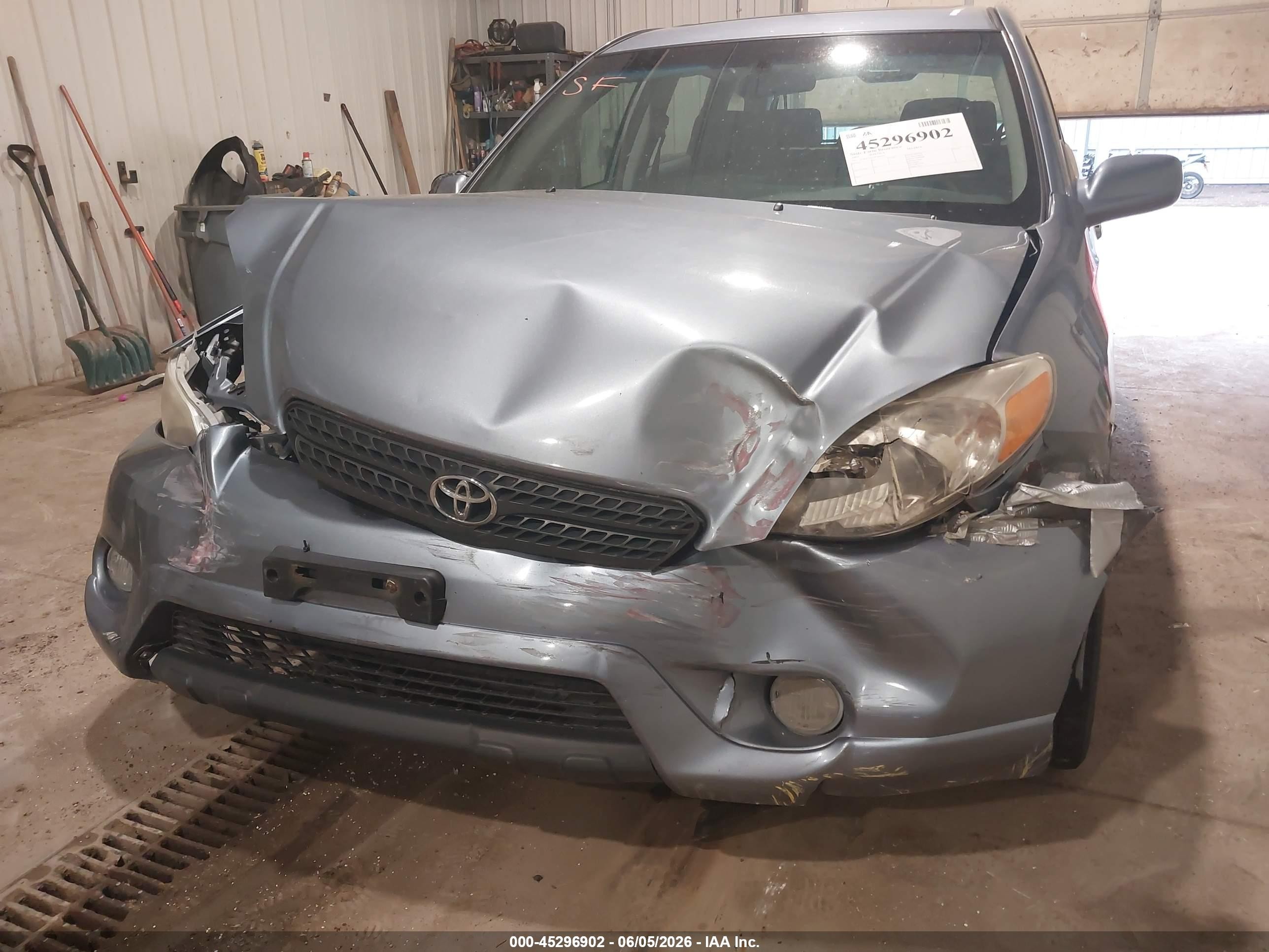 2005 Toyota Matrix Xr Blue vin: 2T1KR32E25C504264
