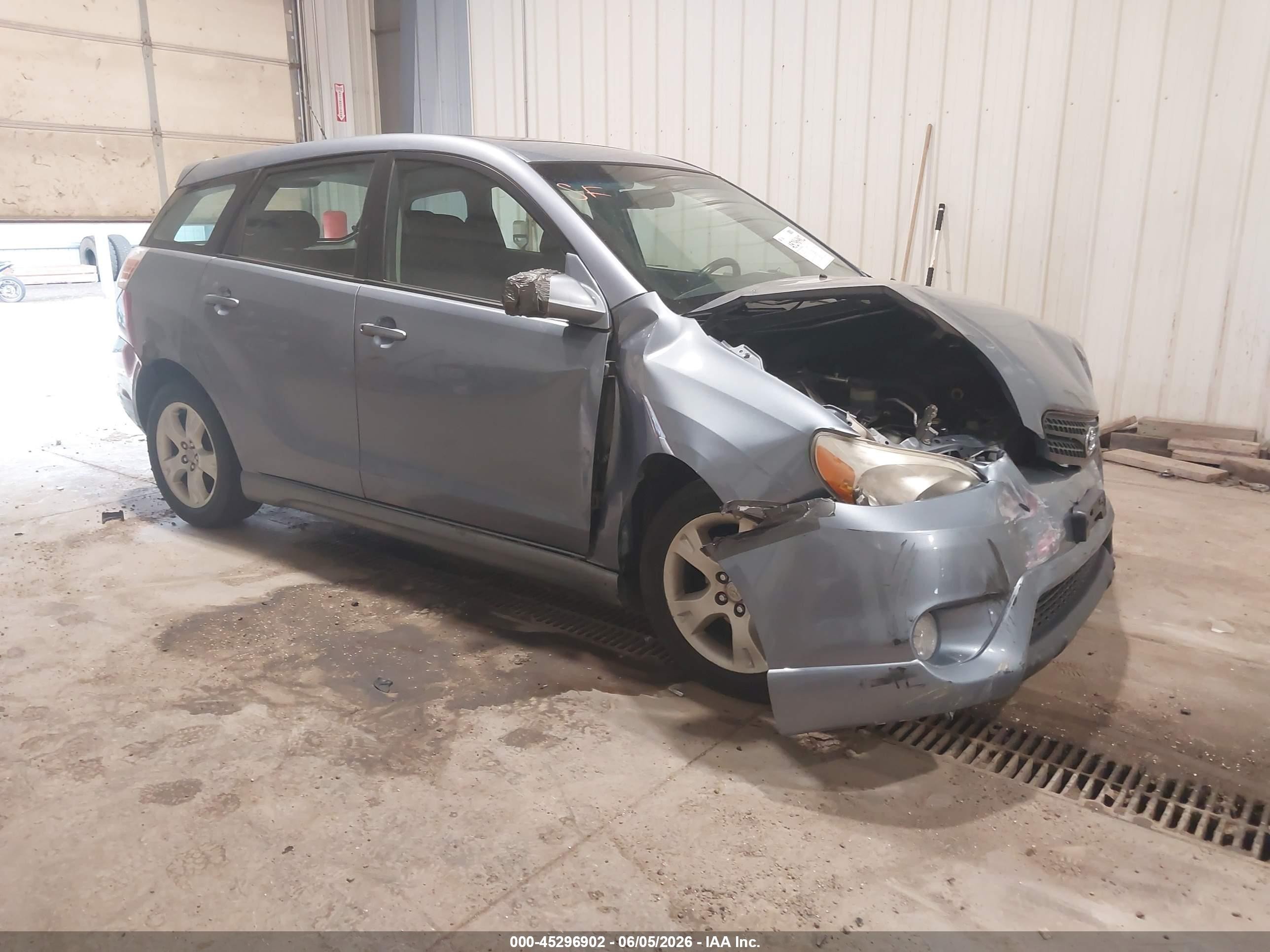 2005 Toyota Matrix Xr Blue vin: 2T1KR32E25C504264