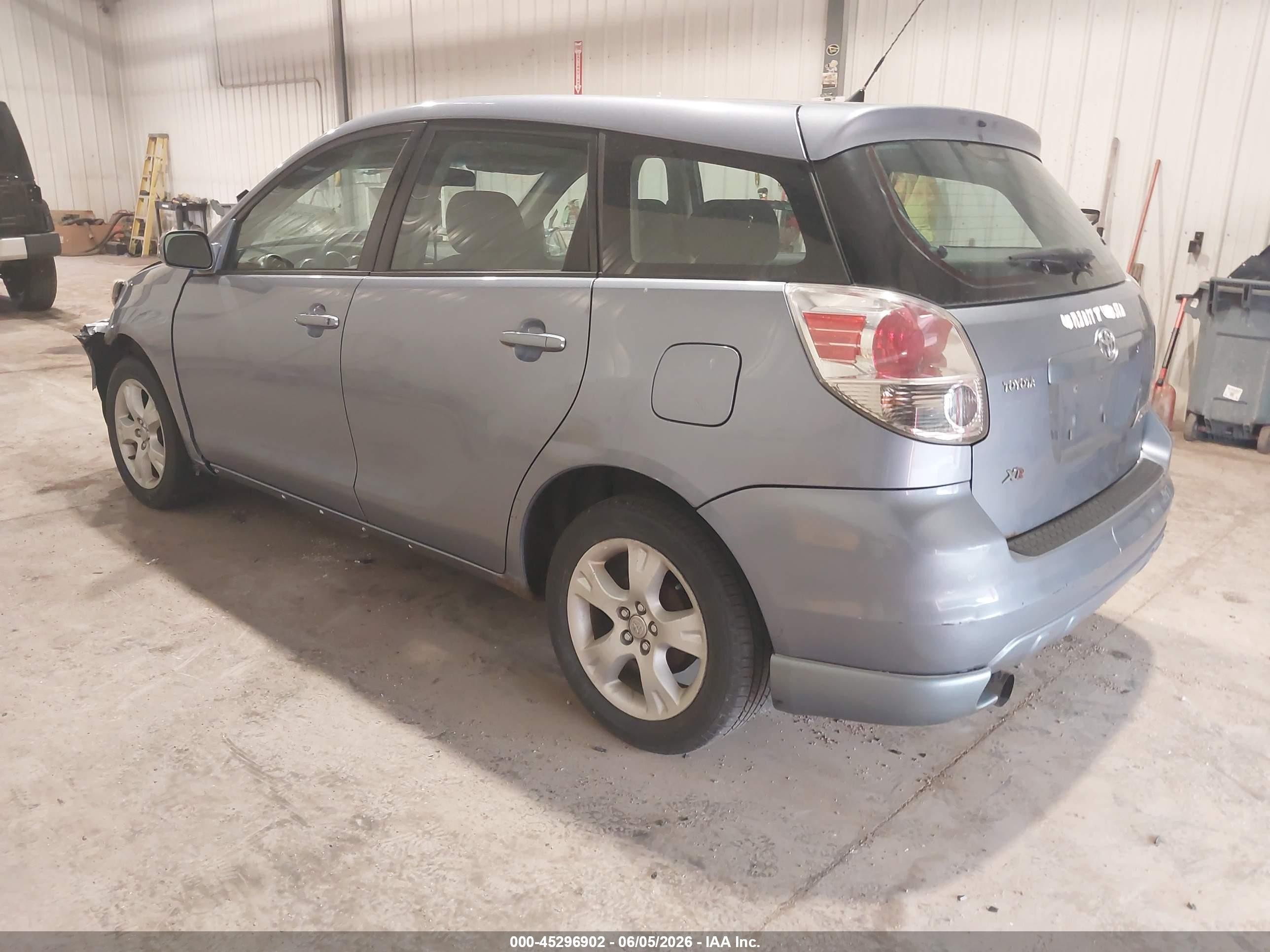 2005 Toyota Matrix Xr Blue vin: 2T1KR32E25C504264