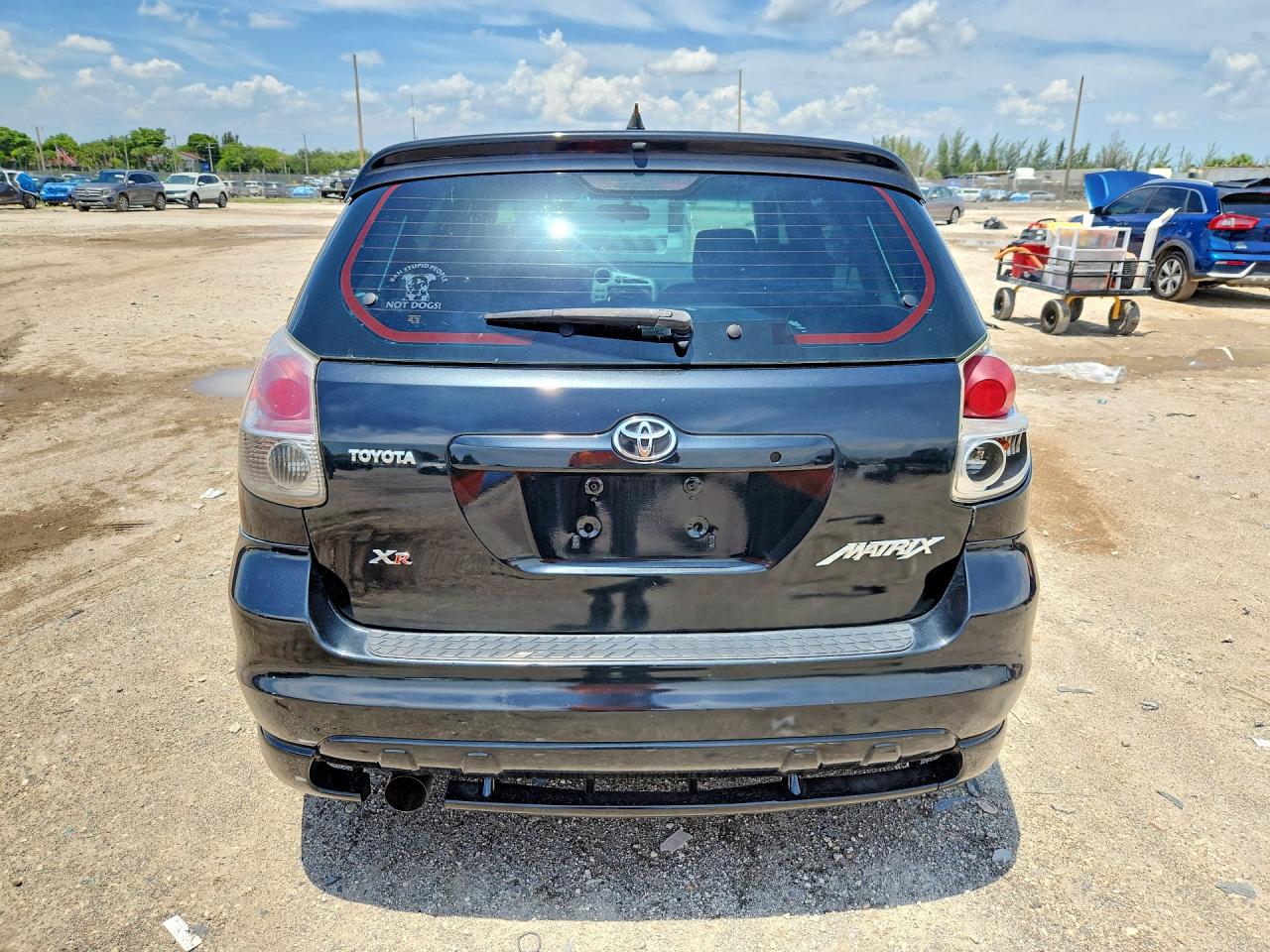 2006 Toyota Matrix Xr Black vin: 2T1KR32E26C568791