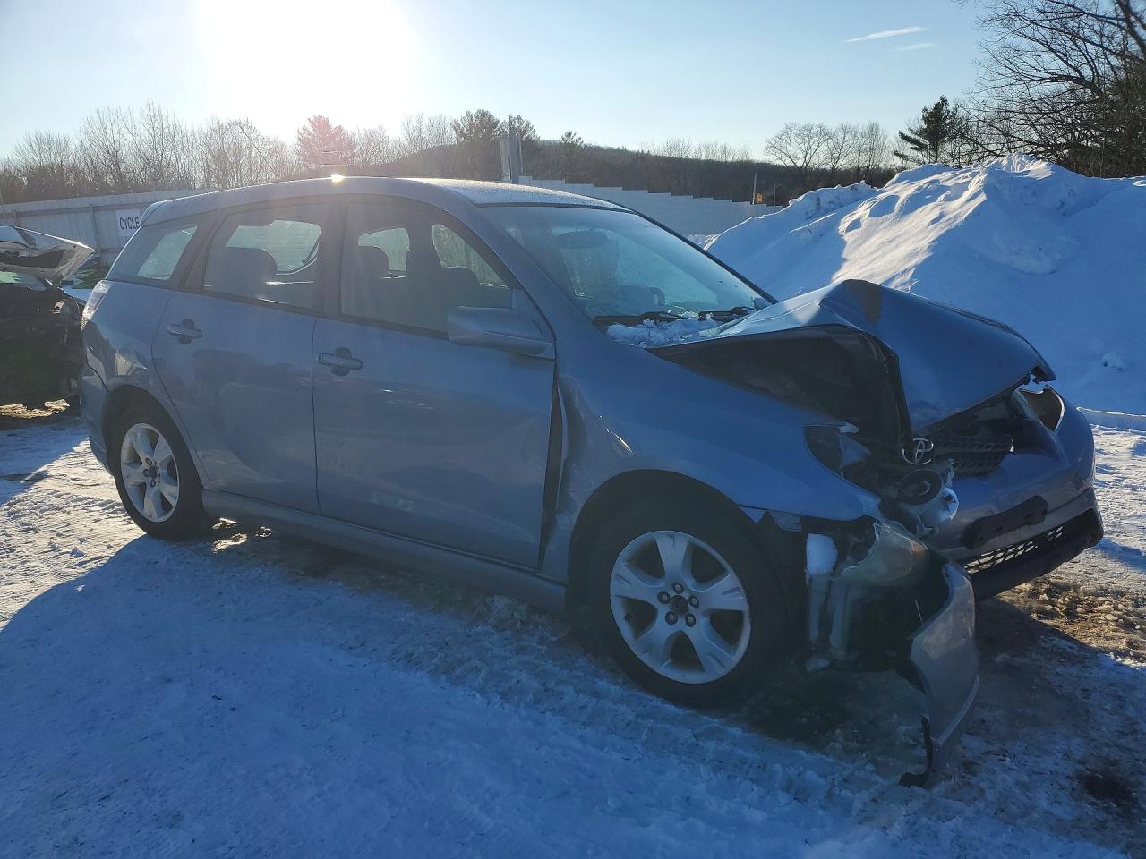 2006 Toyota Corolla Matrix Xr Blue vin: 2T1KR32E26C597501
