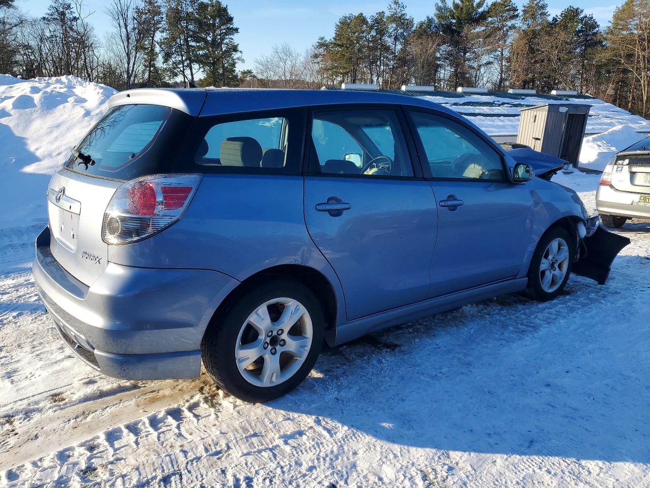 2006 Toyota Corolla Matrix Xr Blue vin: 2T1KR32E26C597501