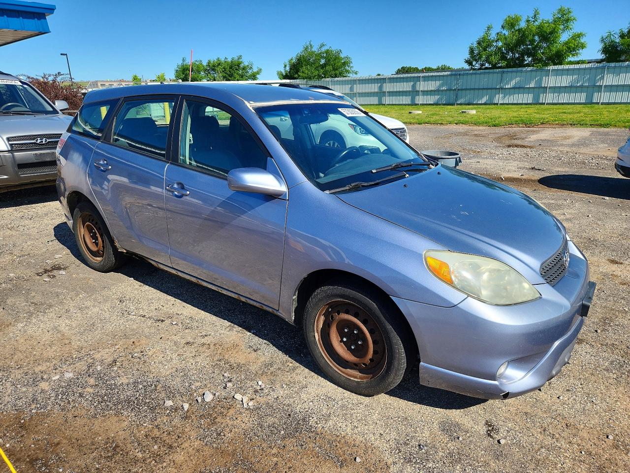 2006 Toyota Corolla Matrix Xr Blue vin: 2T1KR32E26C603121