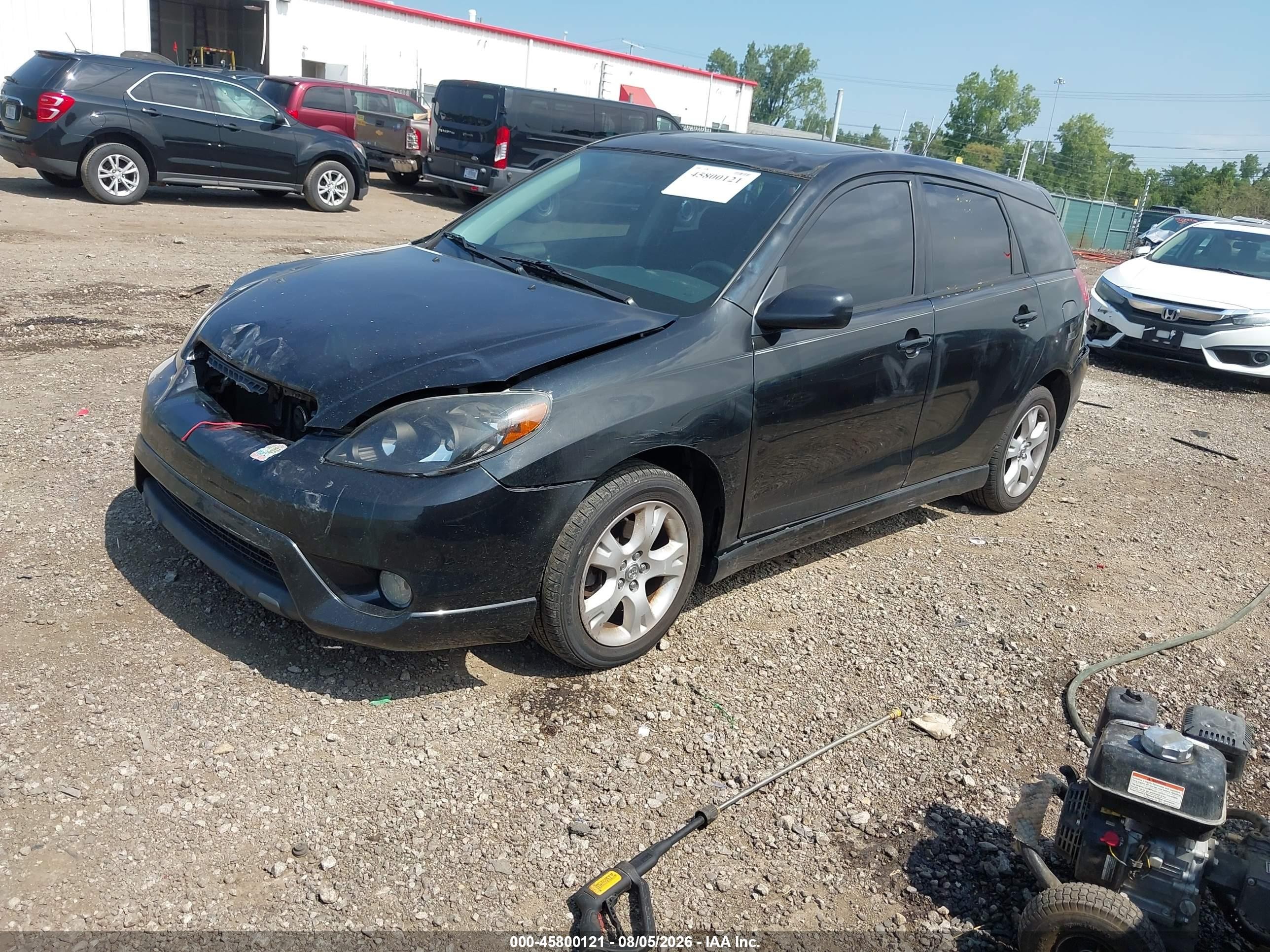 2006 Toyota Matrix Xr Black vin: 2T1KR32E26C610148
