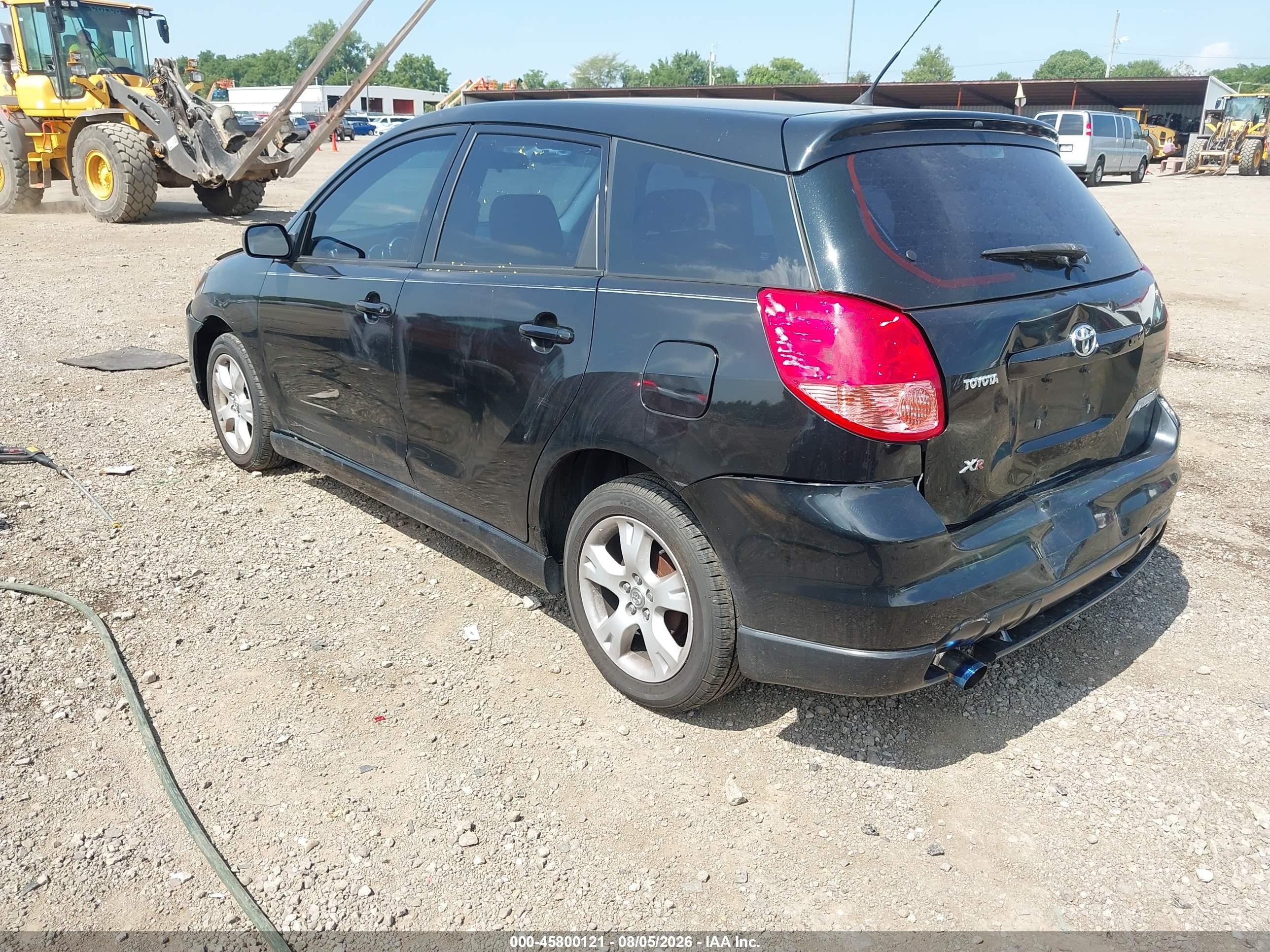 2006 Toyota Matrix Xr Black vin: 2T1KR32E26C610148