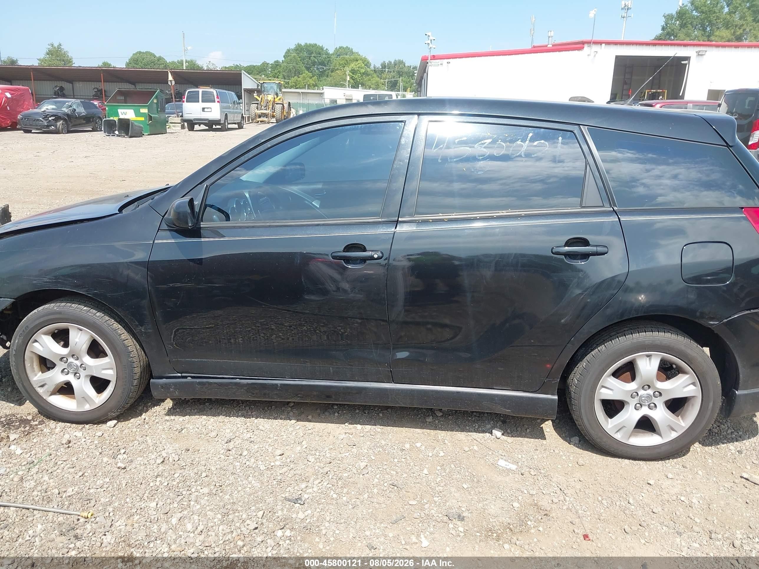 2006 Toyota Matrix Xr Black vin: 2T1KR32E26C610148