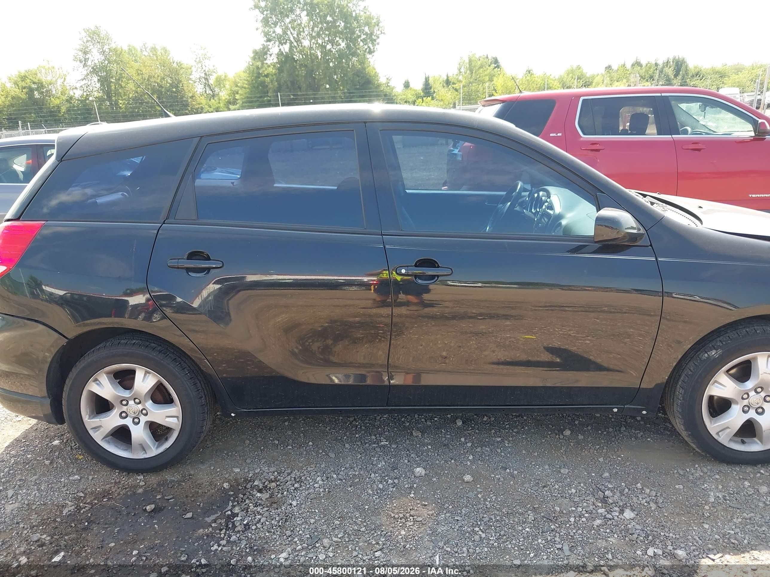 2006 Toyota Matrix Xr Black vin: 2T1KR32E26C610148