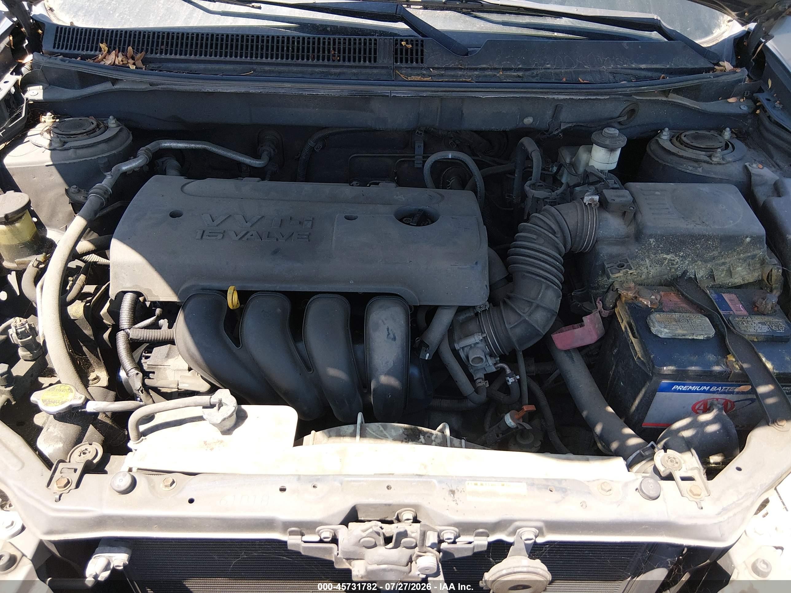 2007 Toyota Matrix   Gray vin: 2T1KR32E27C631020