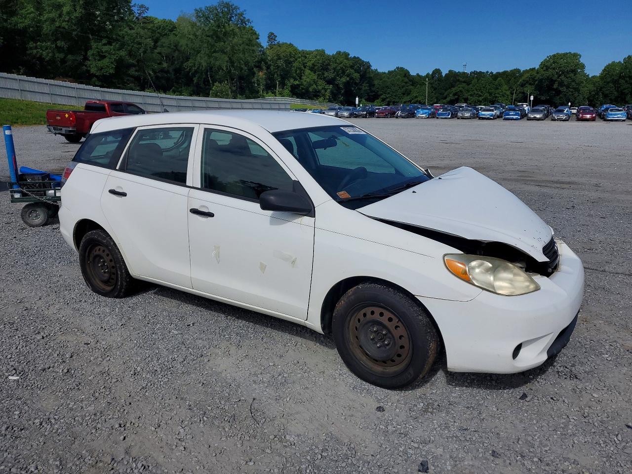 2007 Toyota Corolla Matrix Xr White vin: 2T1KR32E27C643507
