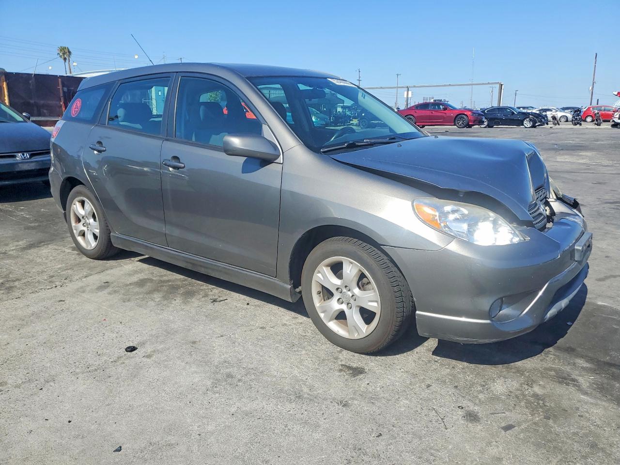 2007 Toyota Corolla Matrix Xr Gray vin: 2T1KR32E27C644480
