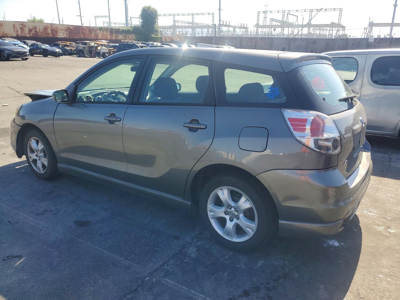 2007 Toyota Corolla Matrix Xr Gray vin: 2T1KR32E27C644480