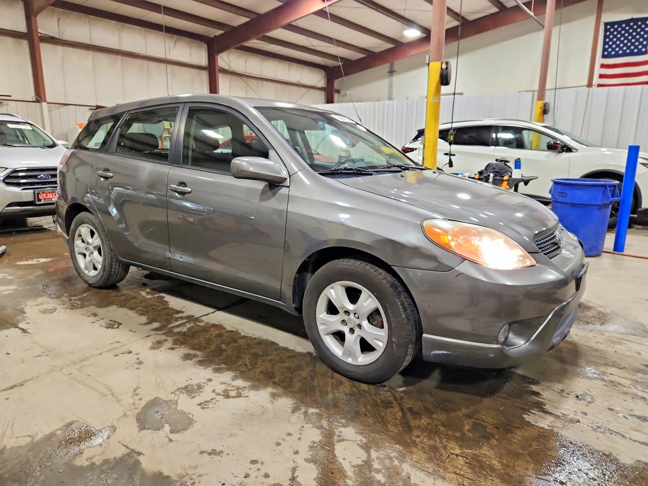 2007 Toyota Matrix Xr Gray vin: 2T1KR32E27C652952
