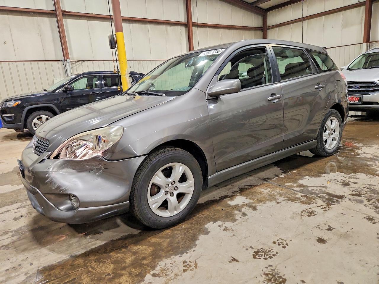 2007 Toyota Matrix Xr Gray vin: 2T1KR32E27C652952
