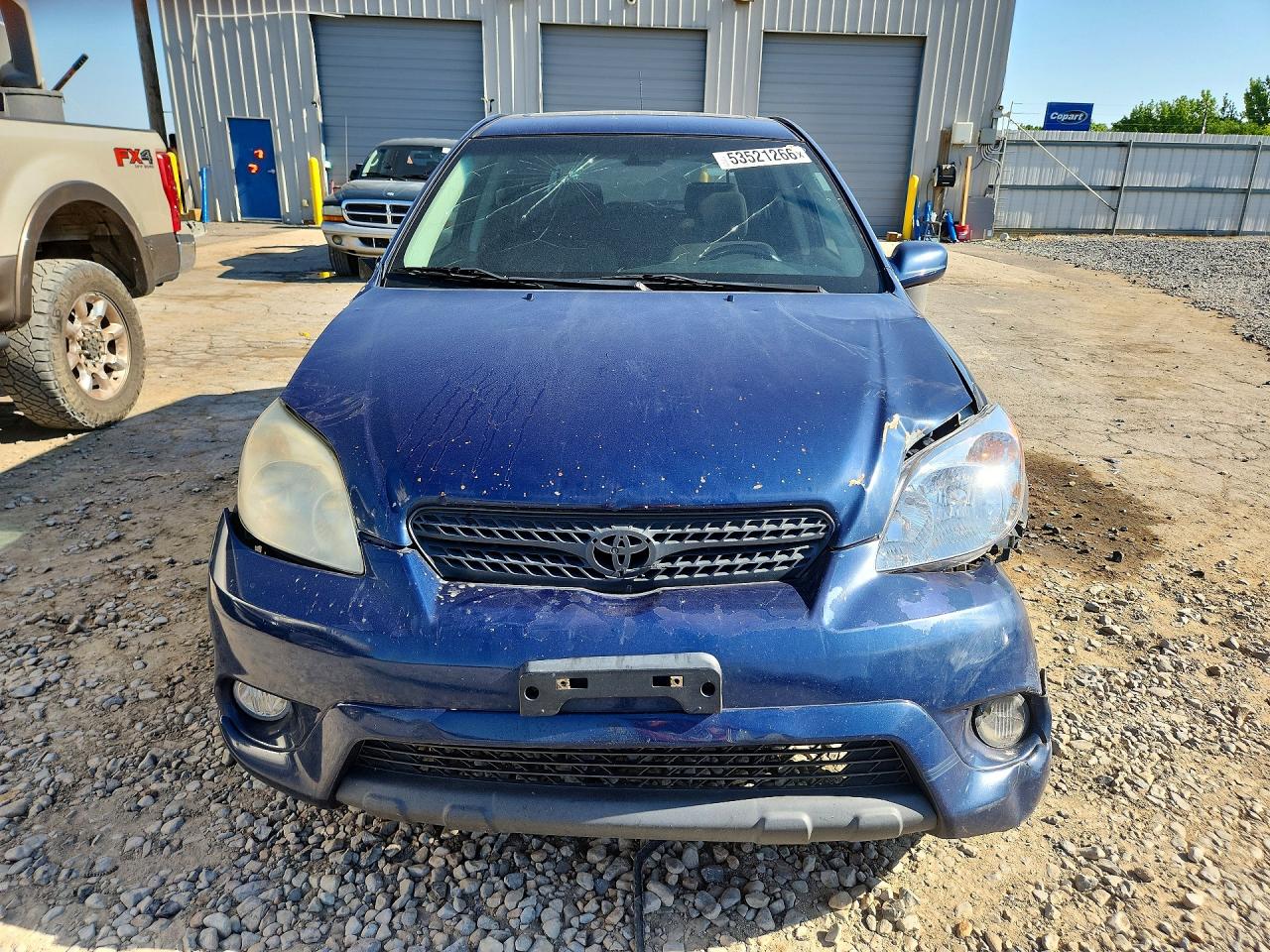 2007 Toyota Corolla Matrix Xr Синий vin: 2T1KR32E27C666172