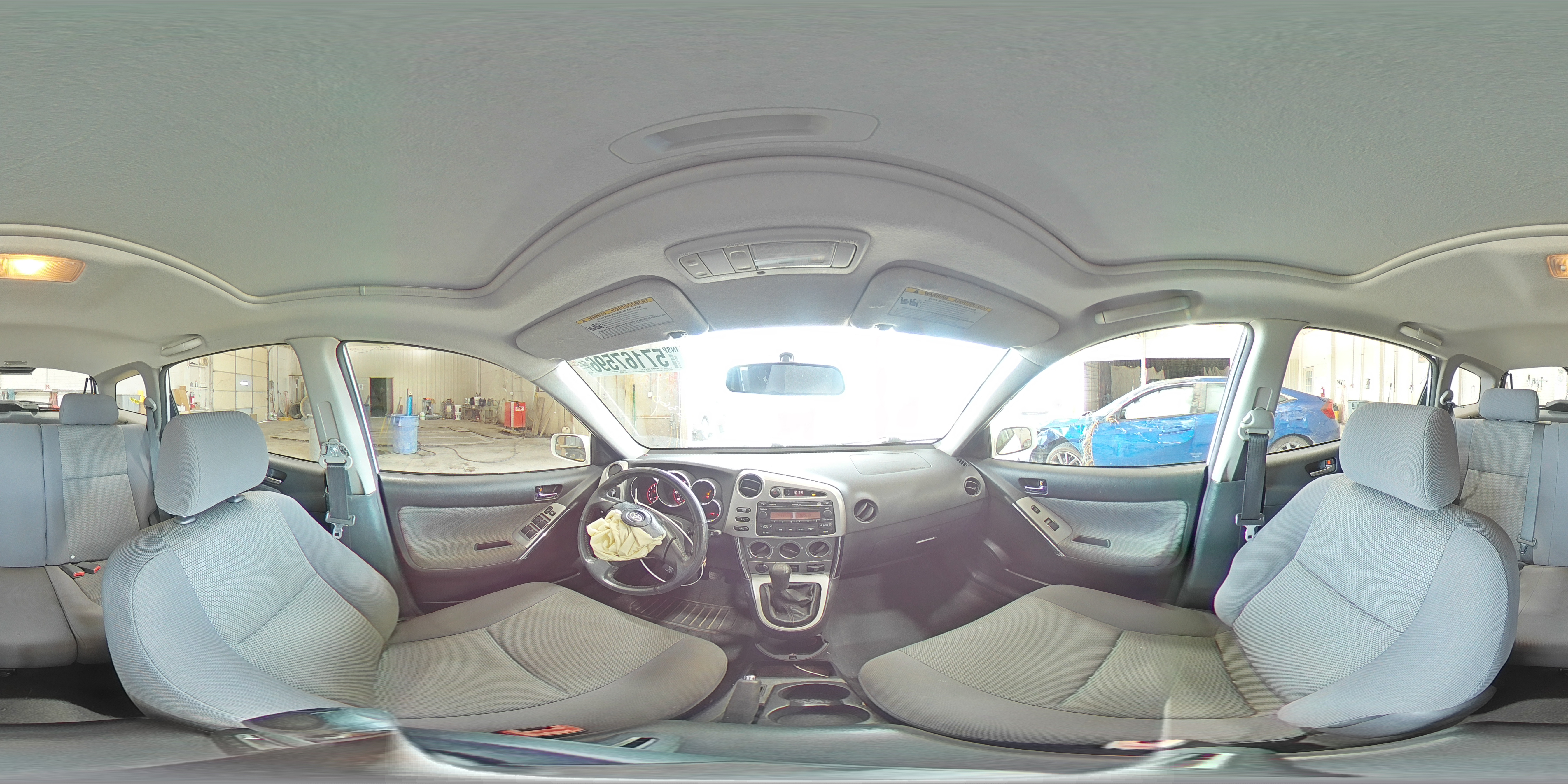 2008 Toyota Corolla Matrix Xr White vin: 2T1KR32E28C695429