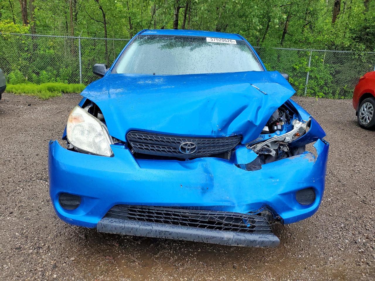 2008 Toyota Corolla Matrix Xr Blue vin: 2T1KR32E28C703089