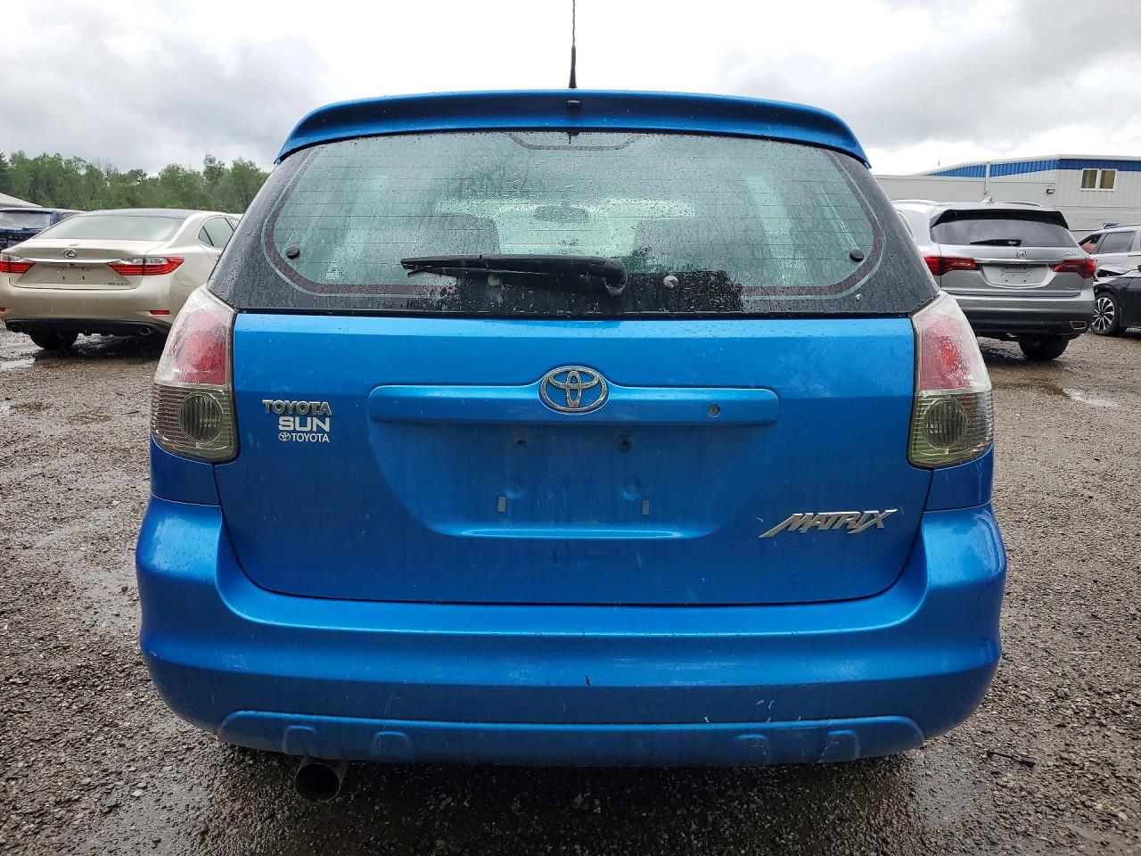 2008 Toyota Corolla Matrix Xr Blue vin: 2T1KR32E28C703089