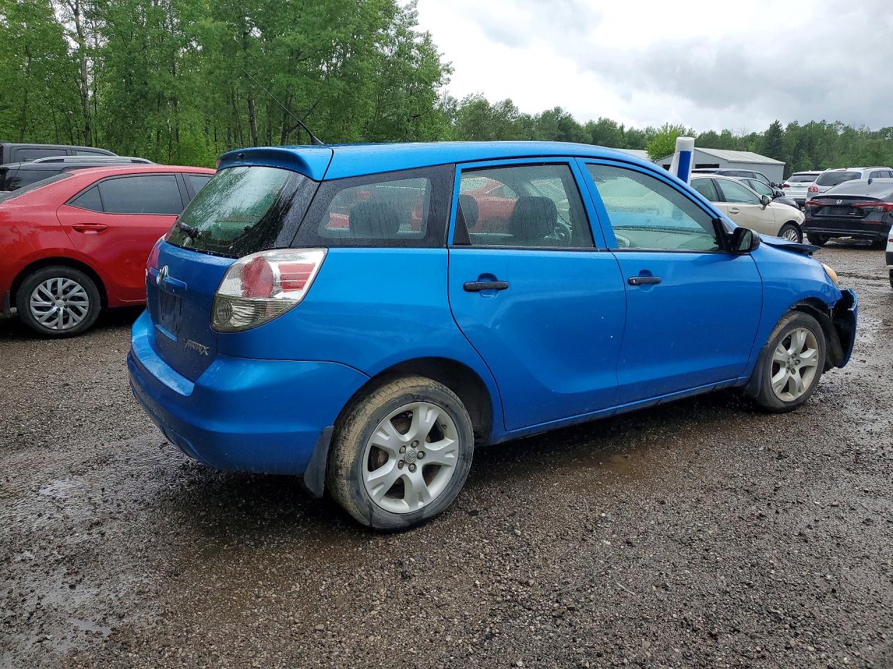 2008 Toyota Corolla Matrix Xr Blue vin: 2T1KR32E28C703089
