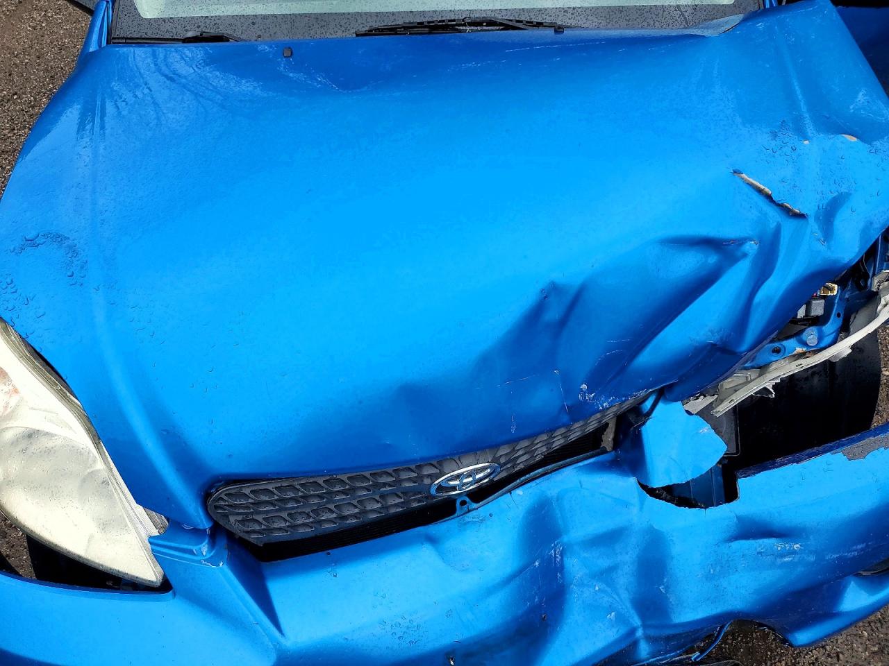 2008 Toyota Corolla Matrix Xr Blue vin: 2T1KR32E28C703089