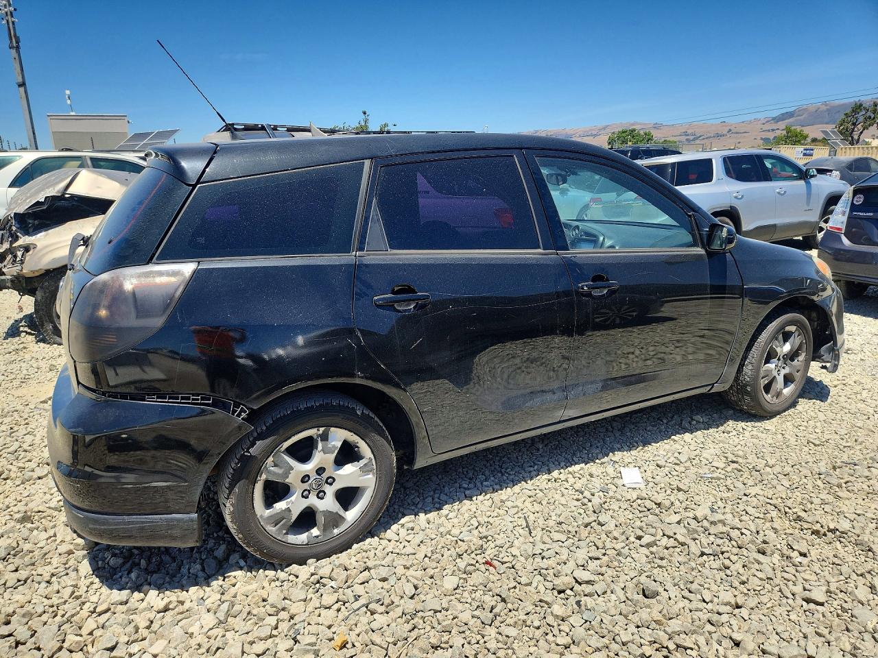 2008 Toyota Corolla Matrix Xr Black vin: 2T1KR32E28C707269