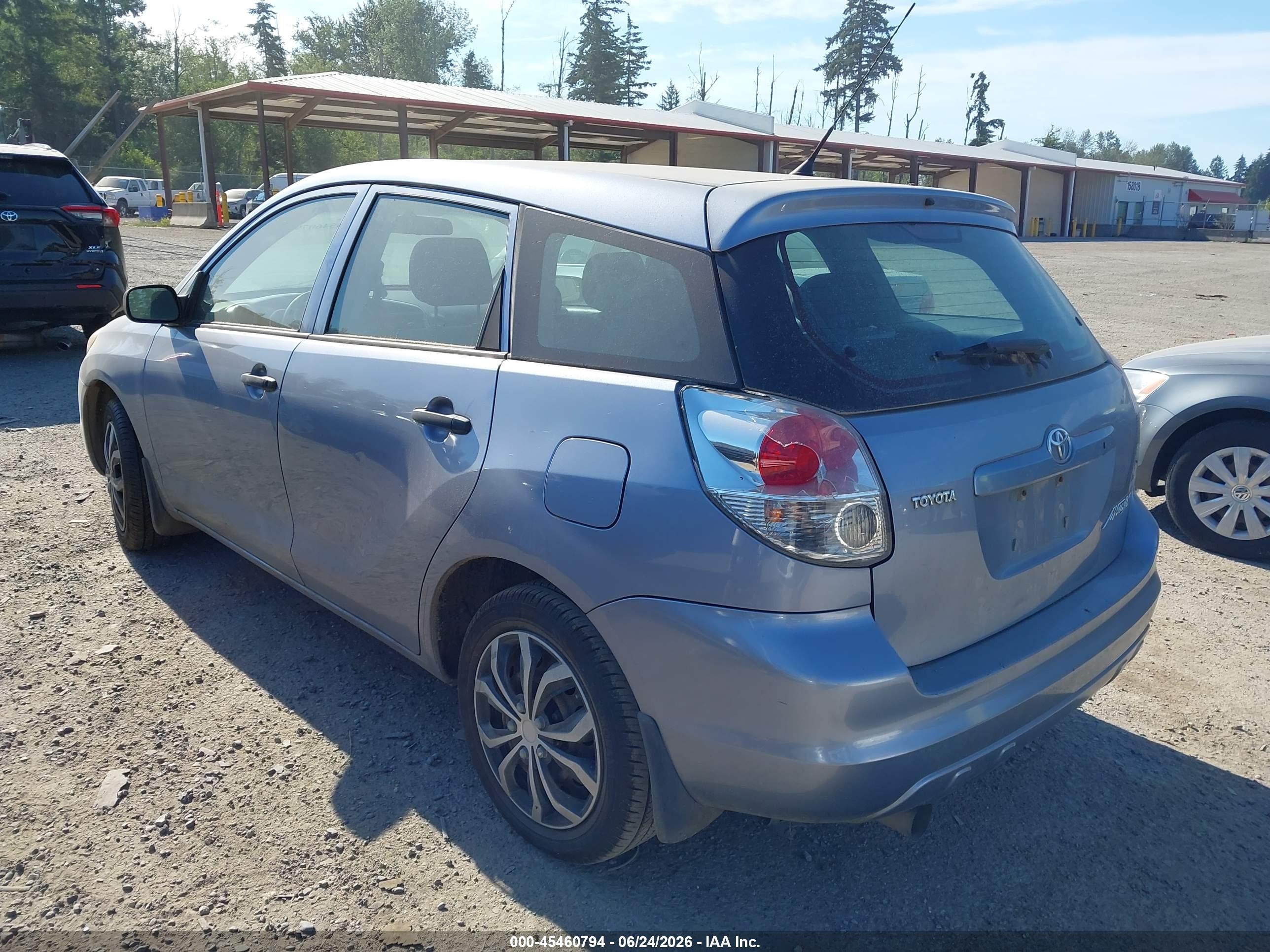 2008 Toyota Matrix Std Gray vin: 2T1KR32E28C715260